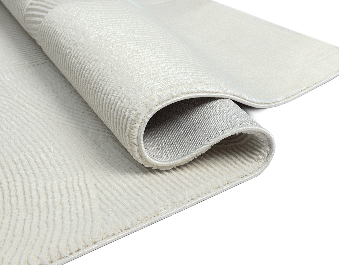 the carpet Teppich »Lima«, rund, 12 mm Höhe, Designer Teppich Flor 1 recyceltem Polyester waschbar