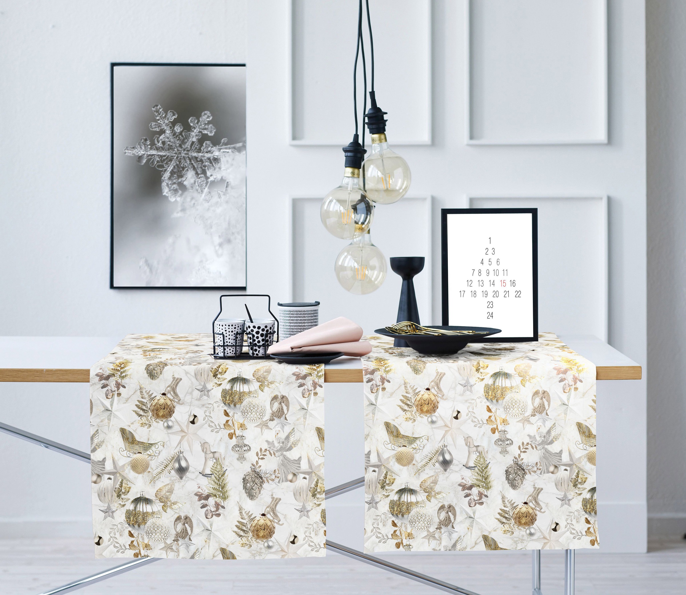 APELT Tischläufer "4707 CHRISTMAS GLAM, Weihnachtsdeko, Weihnachten" Digita günstig online kaufen