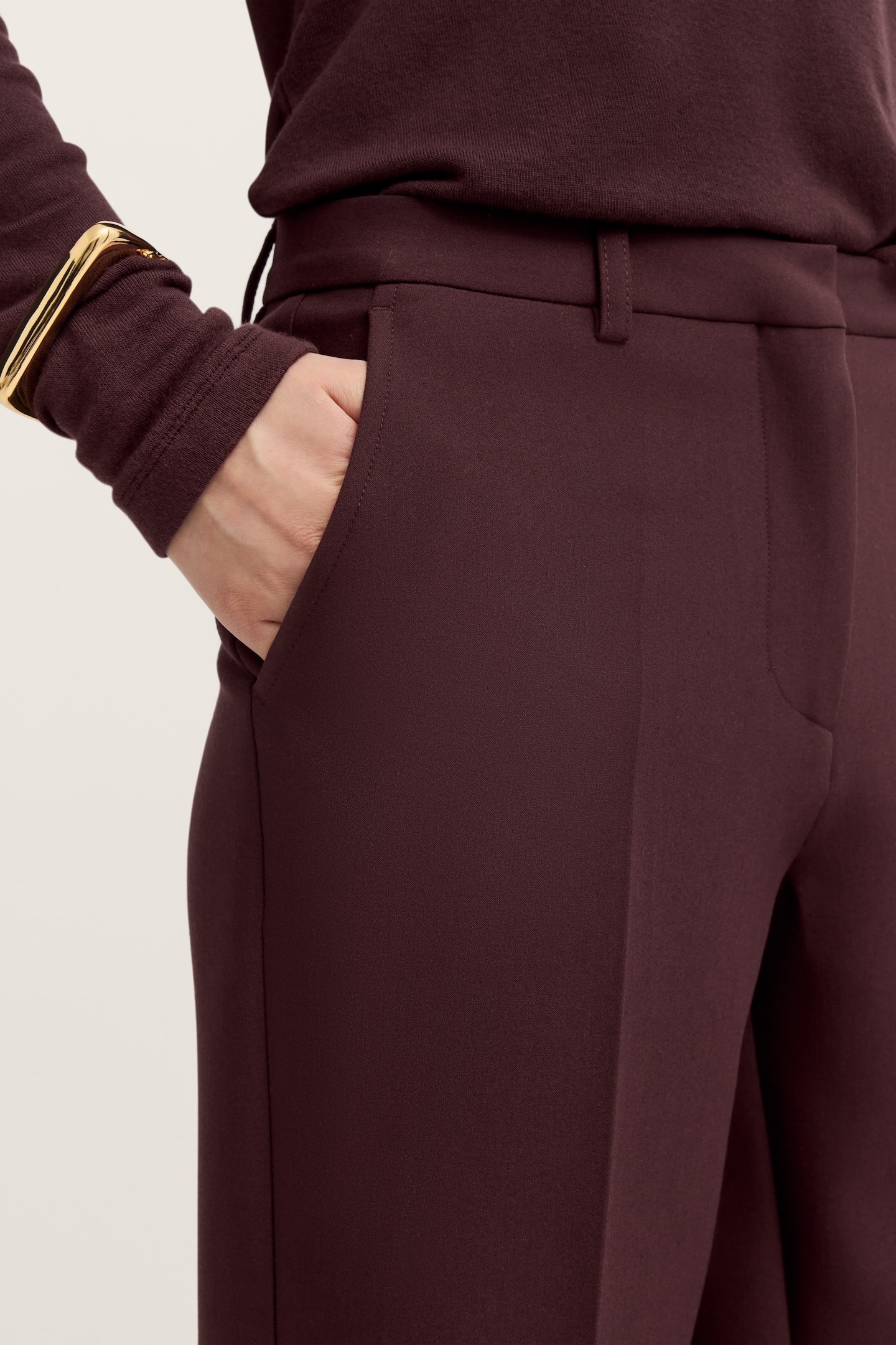 bugatti Stoffhose »Stretch«, aus einem Viskose-Mix