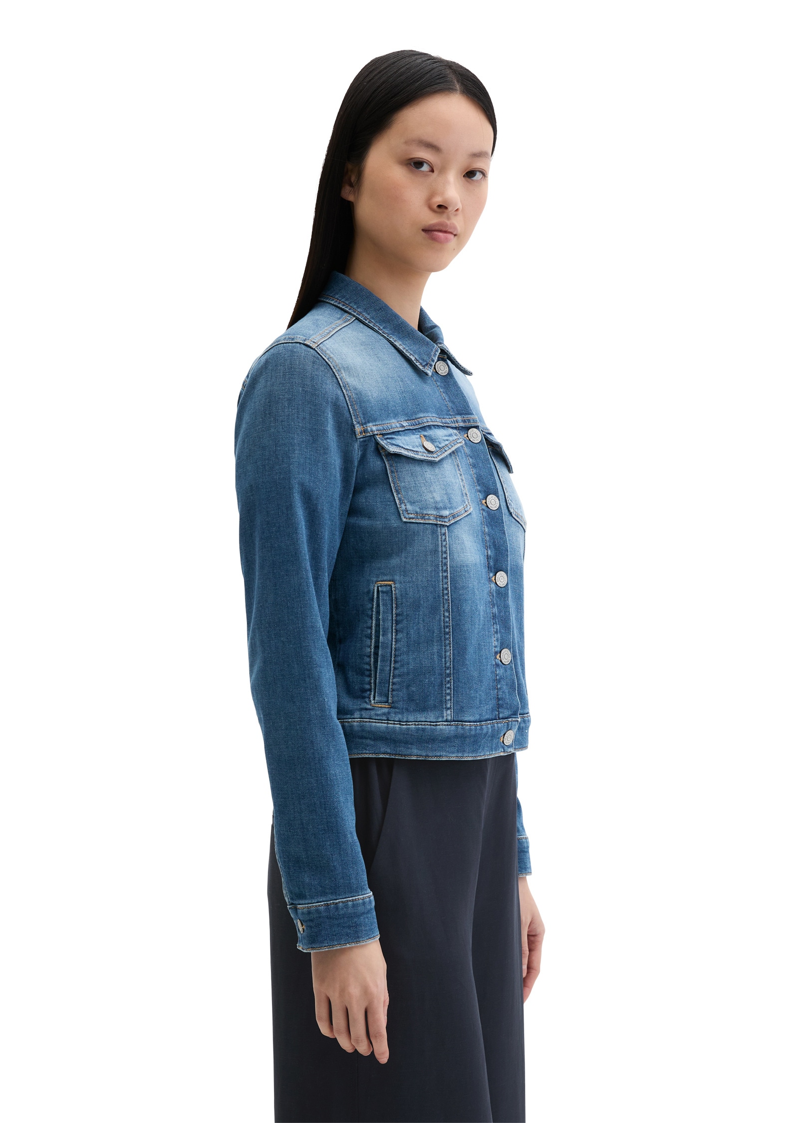 Marc O'Polo Jeansjacke »aus Cashmere Touch Denim«