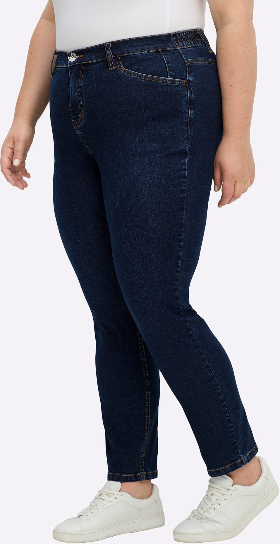 Sheego Bequeme Jeans 1 Stk. tlg. günstig online kaufen