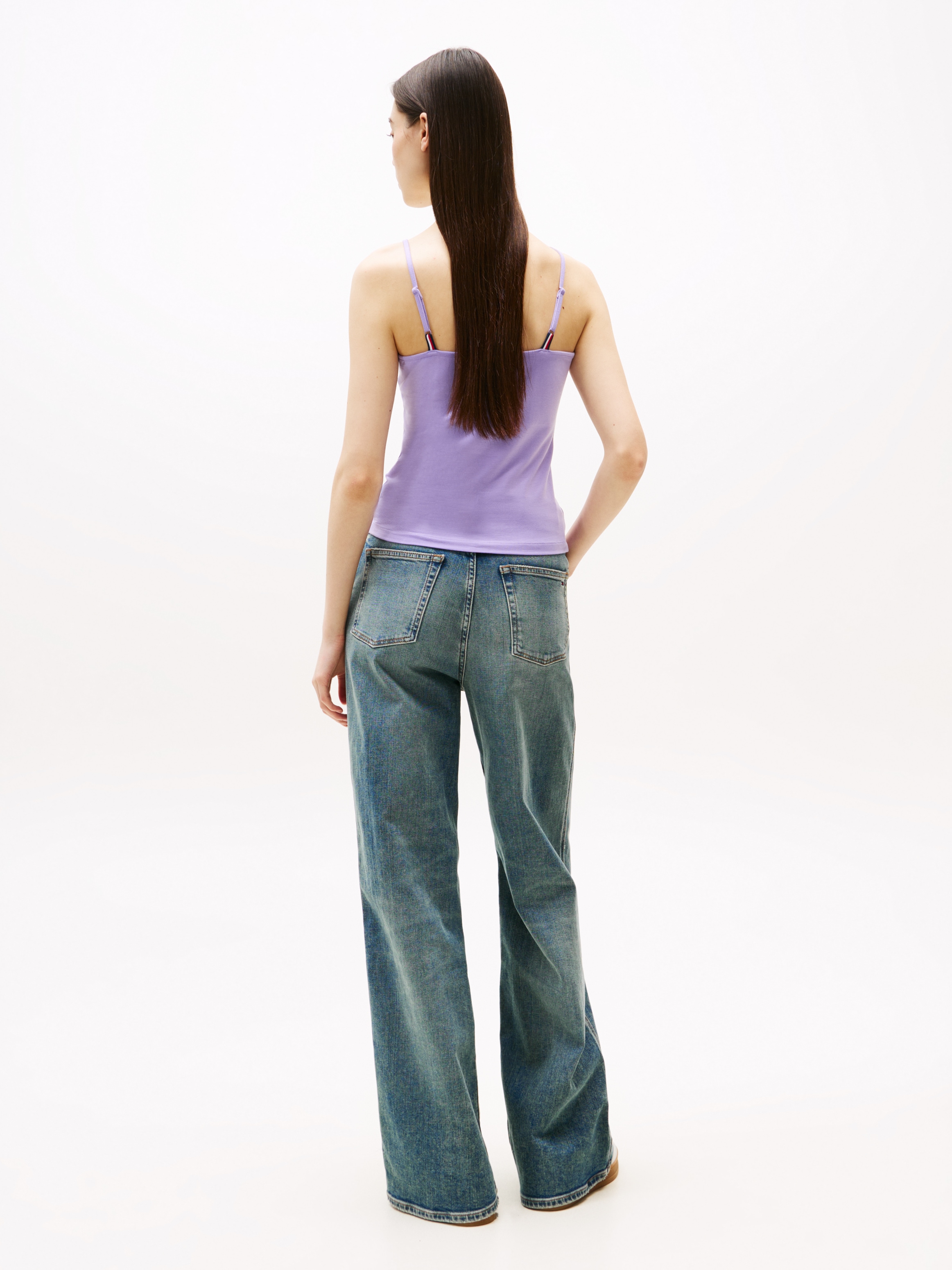 Tommy Jeans Spaghettitop »TJW ESSENTIAL STRAP TOP EXT«, mit Logostickerei