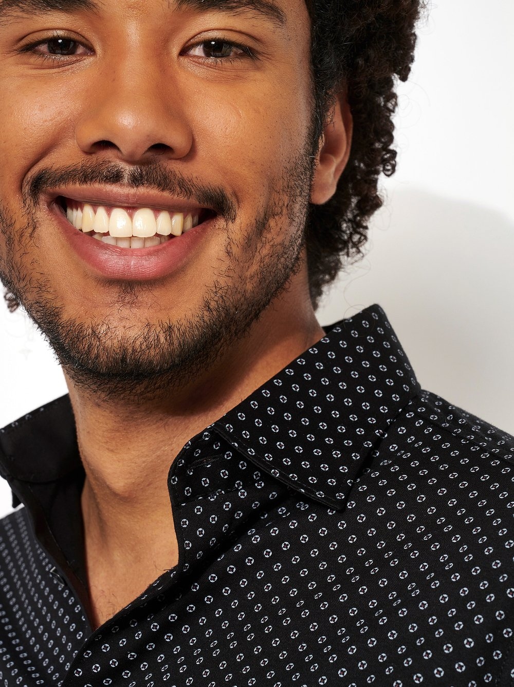 DESOTO Businesshemd »Casual Kent 1/1«, Mit Minimal Print