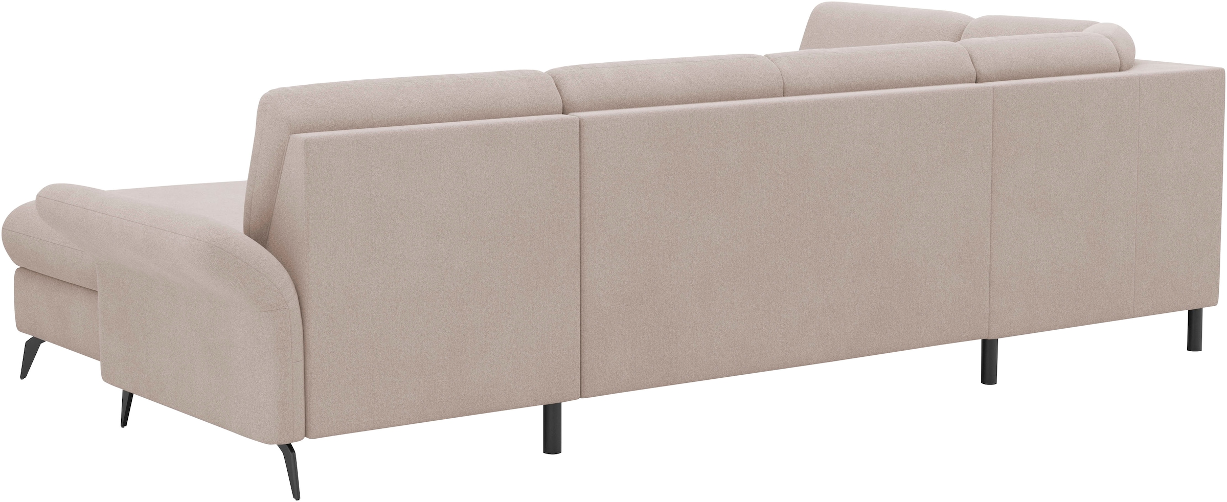 Home affaire Wohnlandschaft »Rochelle«, optional: Armteilverstellung, klappbar, Bettkasen