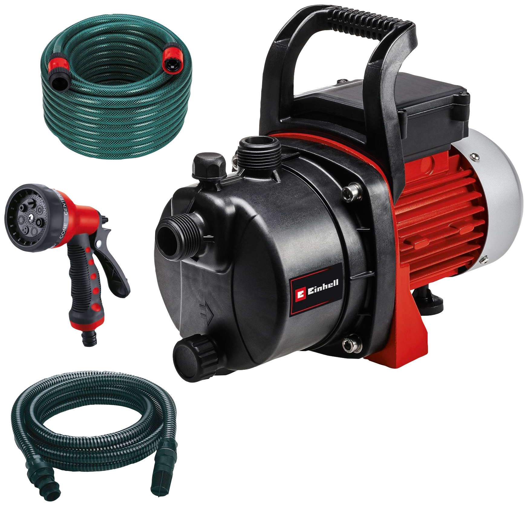 Einhell Gartenpumpe »GCGP 6538 Set/I«, 3.800 l/h max.,mit 4m