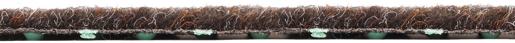 Thumbnail - Primaflor-Ideen in Textil Kunstrasen "Kunstrasen GREEN, Gesamthöhe 7,5 mm, Made in Netherlands" rechteckig braun, mit No...