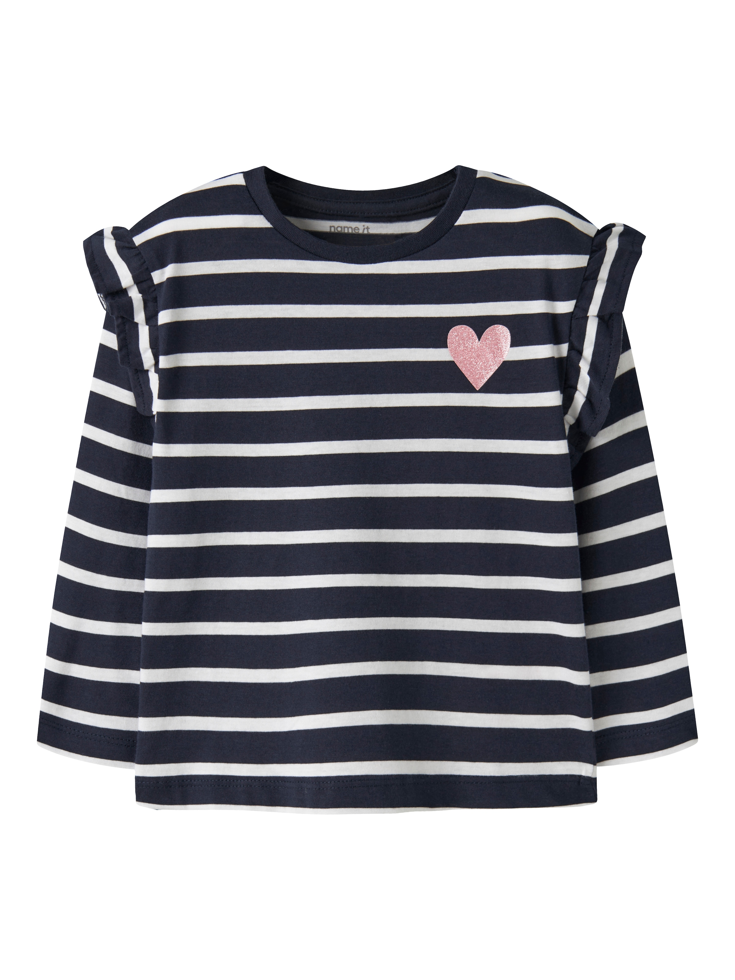 Name It Langarmshirt "NMFTOVELINA LS NREG TOP PB"