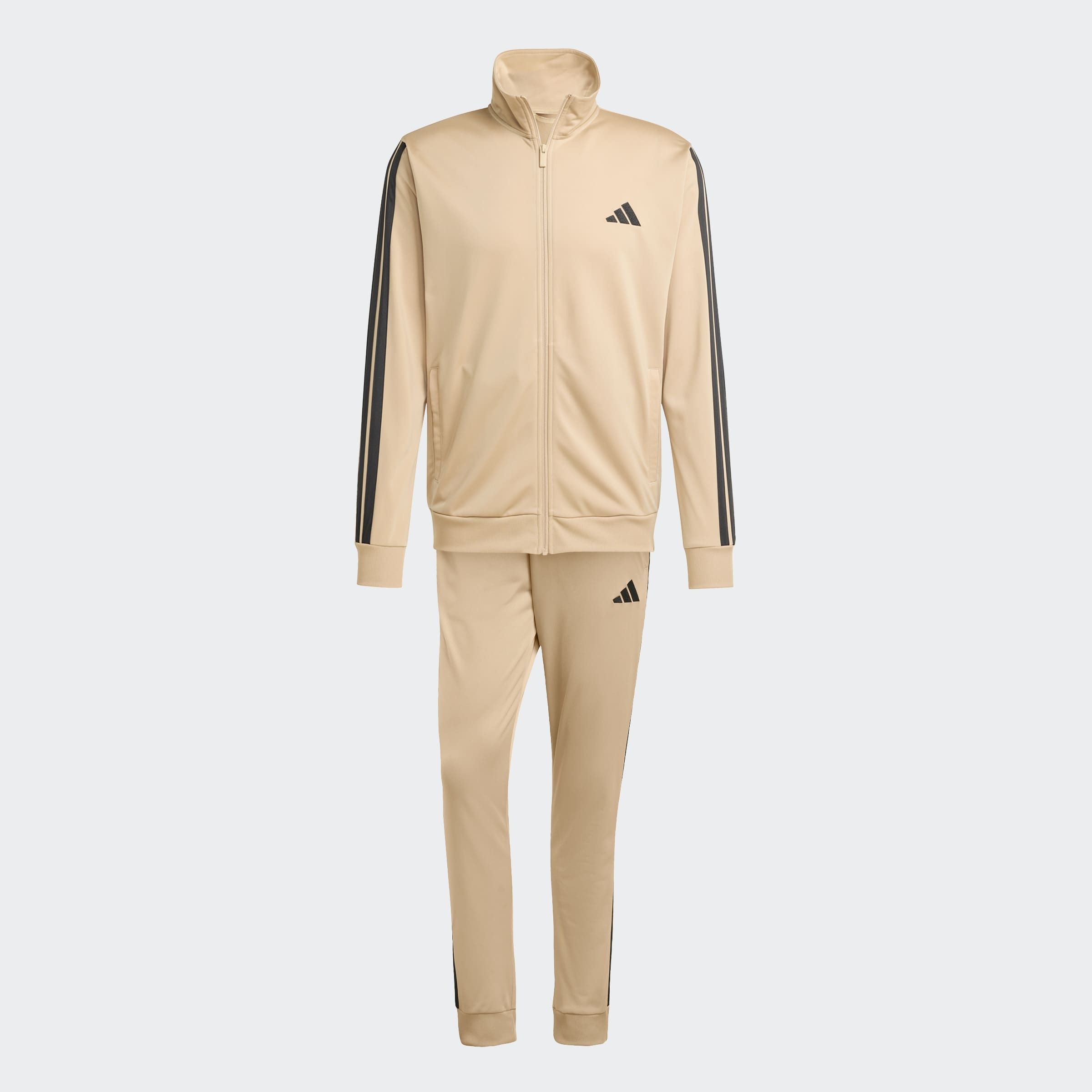 adidas Sportswear Trainingsanzug »M 3S TR TT TS«, (2 tlg.), Basic 3-Streifen Trikot