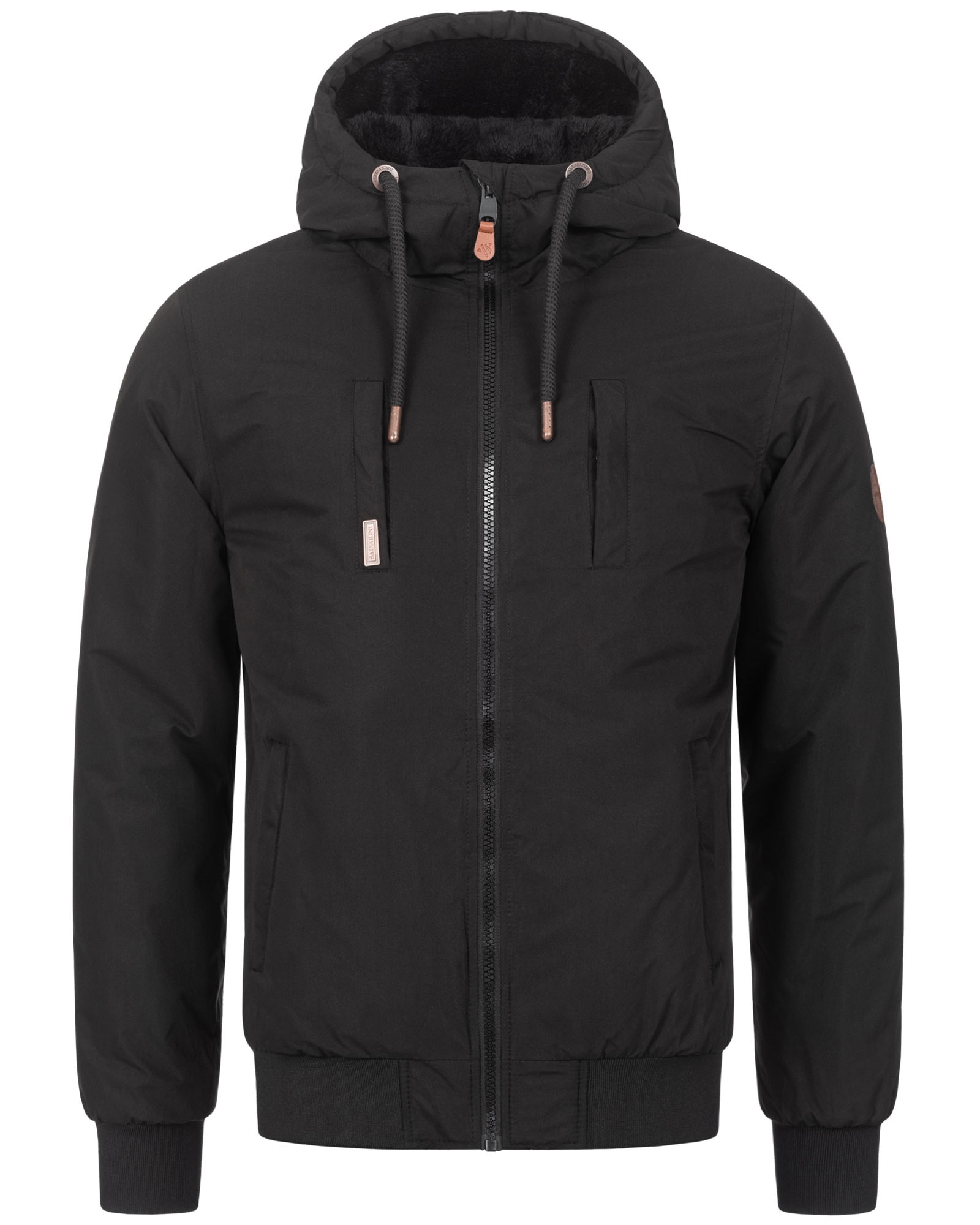 Alessandro Salvarini Winterjacke »ASWeighty«, mit weichem Teddyfell innen