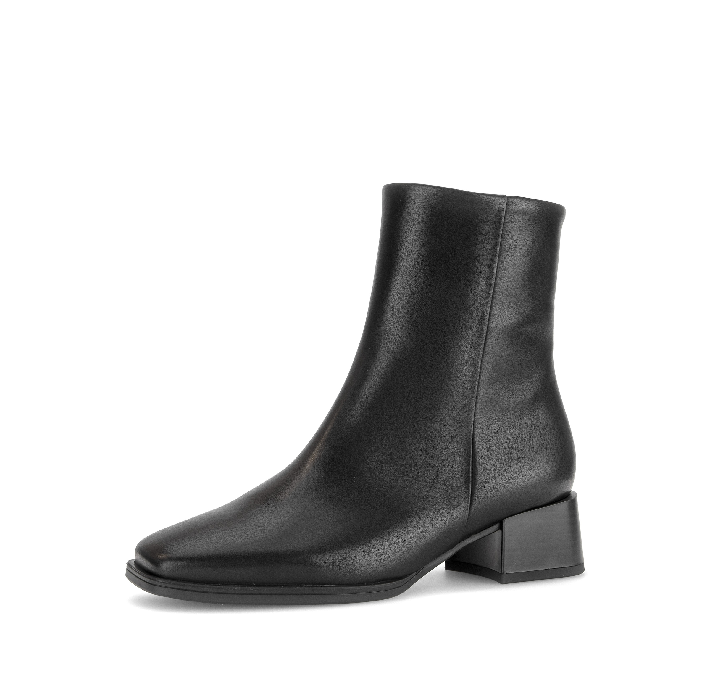 Gabor Stiefelette  Blockabsatz, Basic-Stiefelette mit Innenreißverschluss, G-Weite