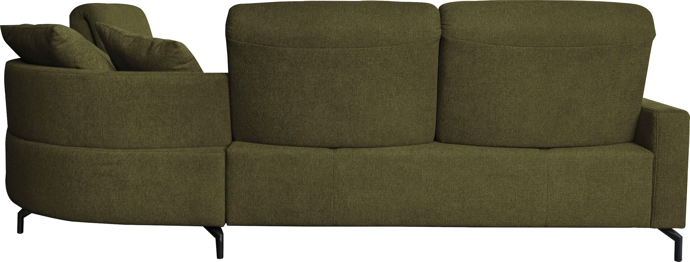 alina Ecksofa »Louis«, Breite 286 cm, Rückenlehnenverstellung, wahlweise mit Bettfunktion