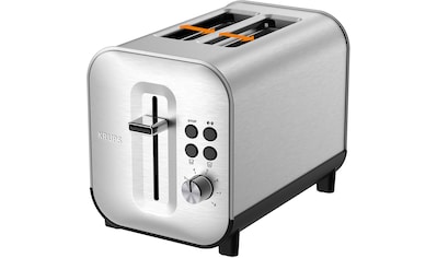 Krups Toaster »KH682D Excellence«, 2 Schlitze, 850 W, berührungsempfindliche Tasten,... kaufen