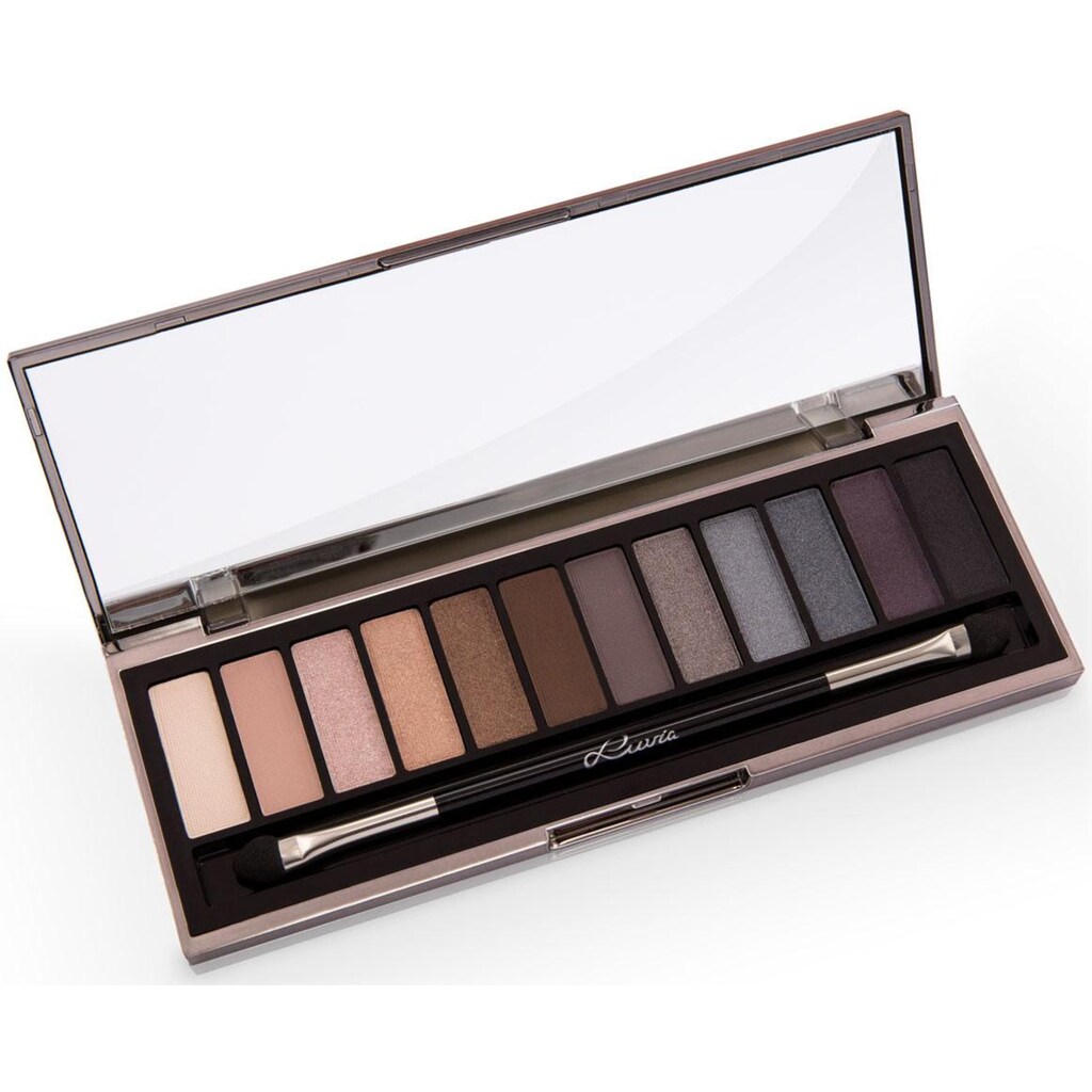 Luvia Cosmetics Lidschatten-Palette »Timeless Smokey Shades Vol.1«, Vegane Lidschatten-Palette