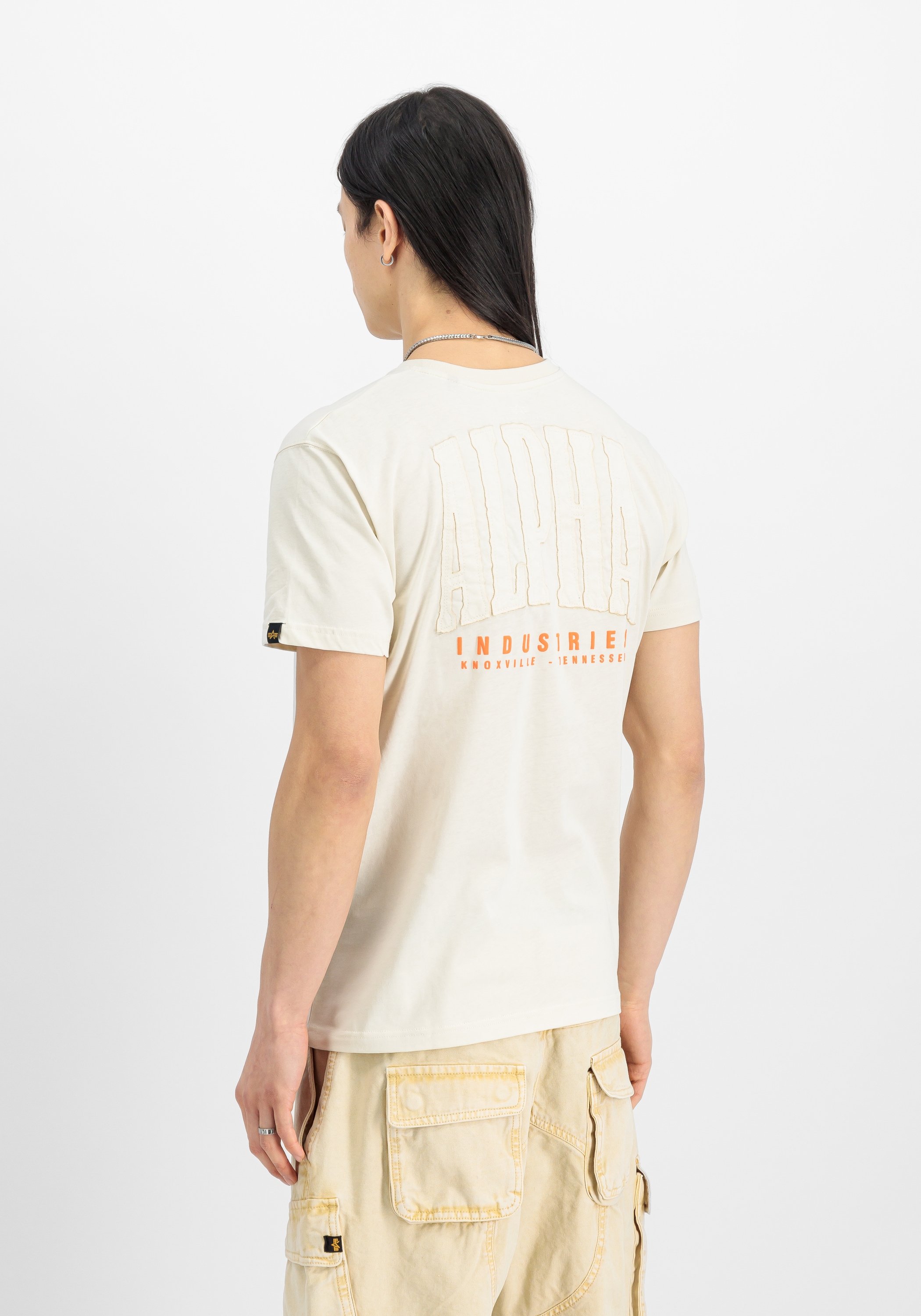 Alpha Industries T-Shirt »Coach T-Shirt Back Embroidery T-Shirt«