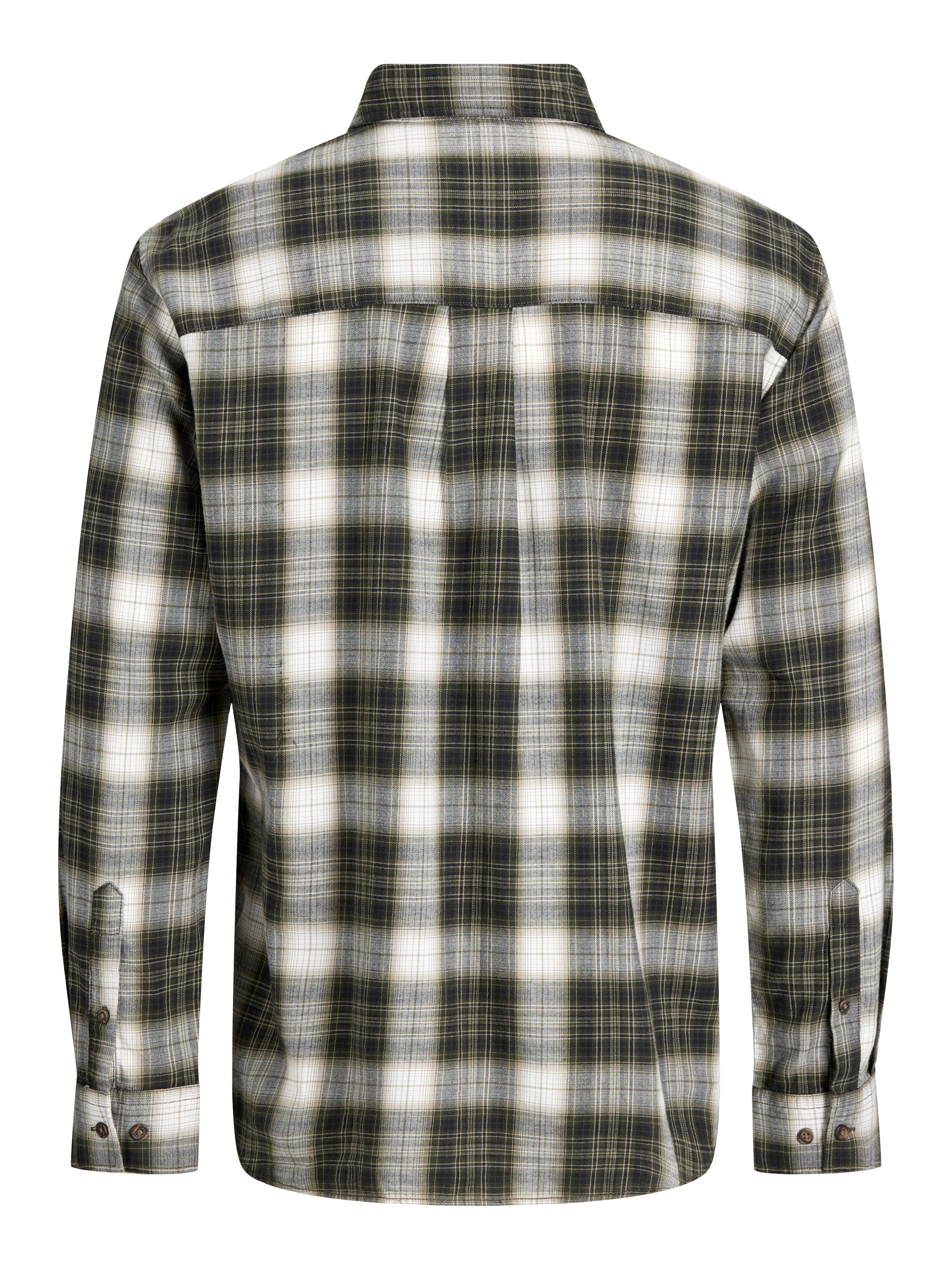 Jack & Jones PlusSize Langarmhemd »JJJAMES FLANNEL SHIRT L/S PLS« Baumwolle, regular fit