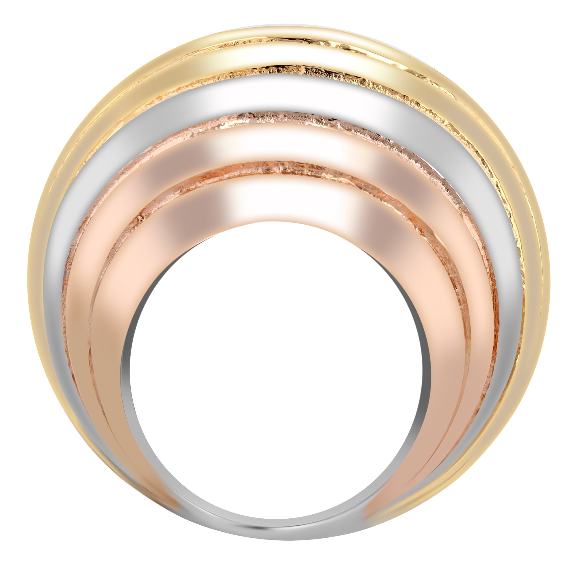 Fingerring ADELIA´S "Damen Ring aus Edelstahl" Gr. 56, silber, Fingerringe, Damen, 56, Edelstahl, Fingerring 4
