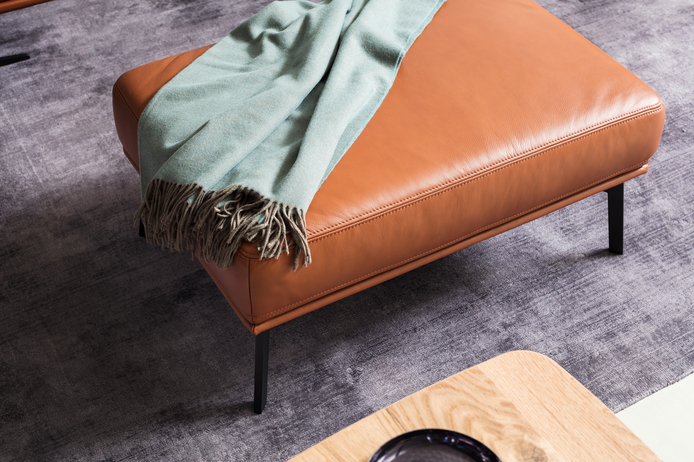 SCHÖNER WOHNEN-Kollektion Teppich »Alessa« rechteckig 5 mm Höhe Viskose, Wohnzimmer