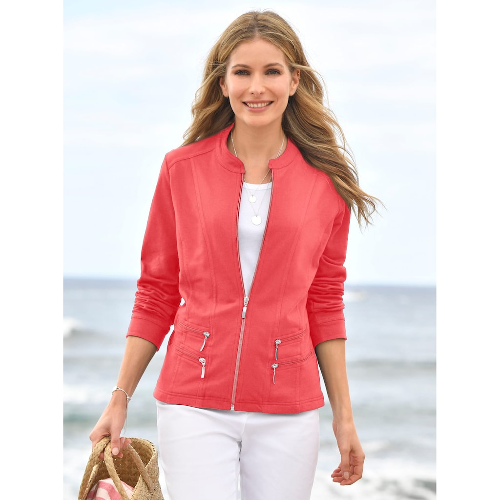 Casual Looks Shirtjacke »Shirtjacke«, (1 tlg.)