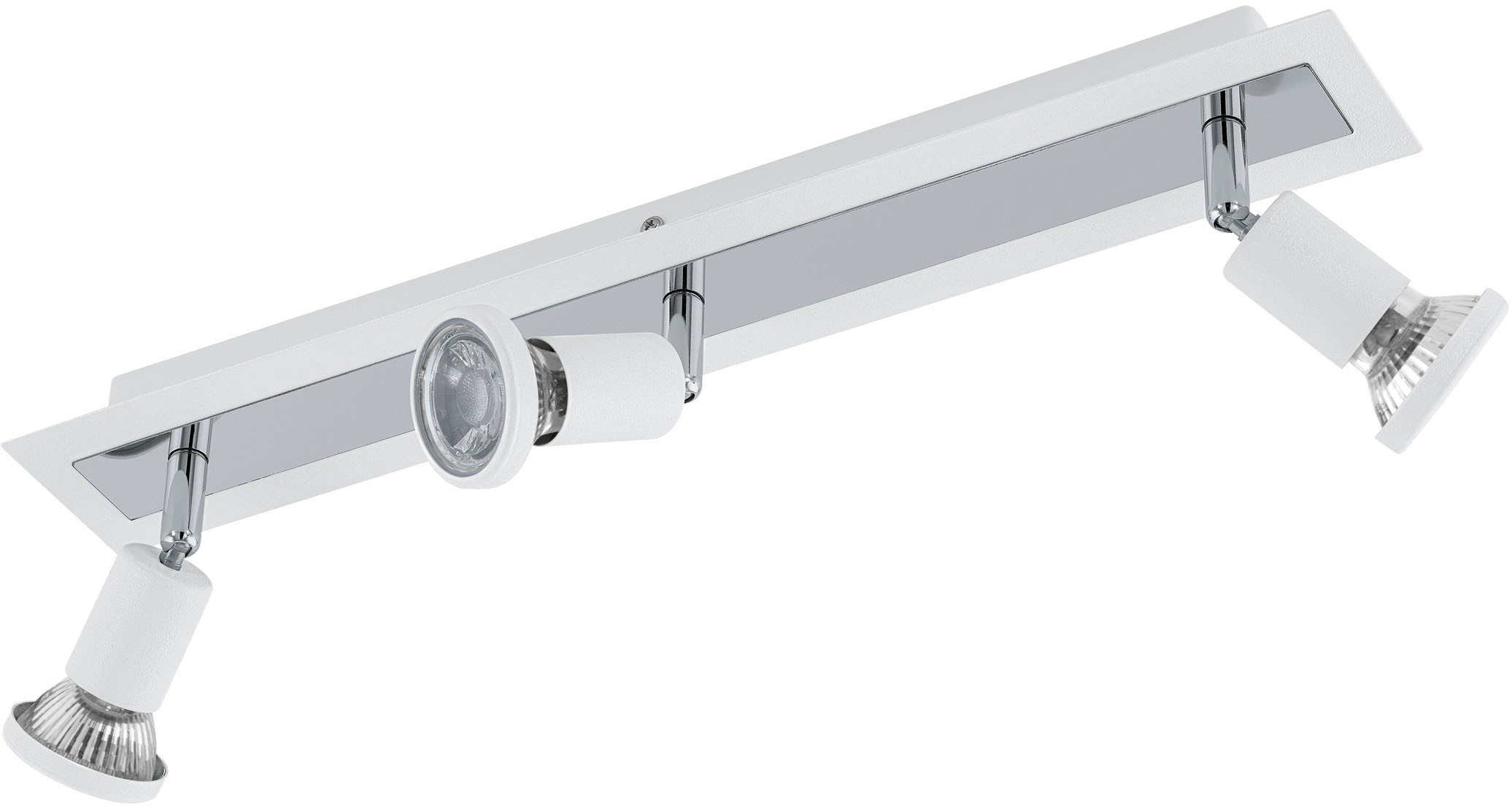 EGLO LED Deckenspots SARRIA, LED-Board-GU10, Warmweiß, LED Deckenleuchte, LED Deckenlampe