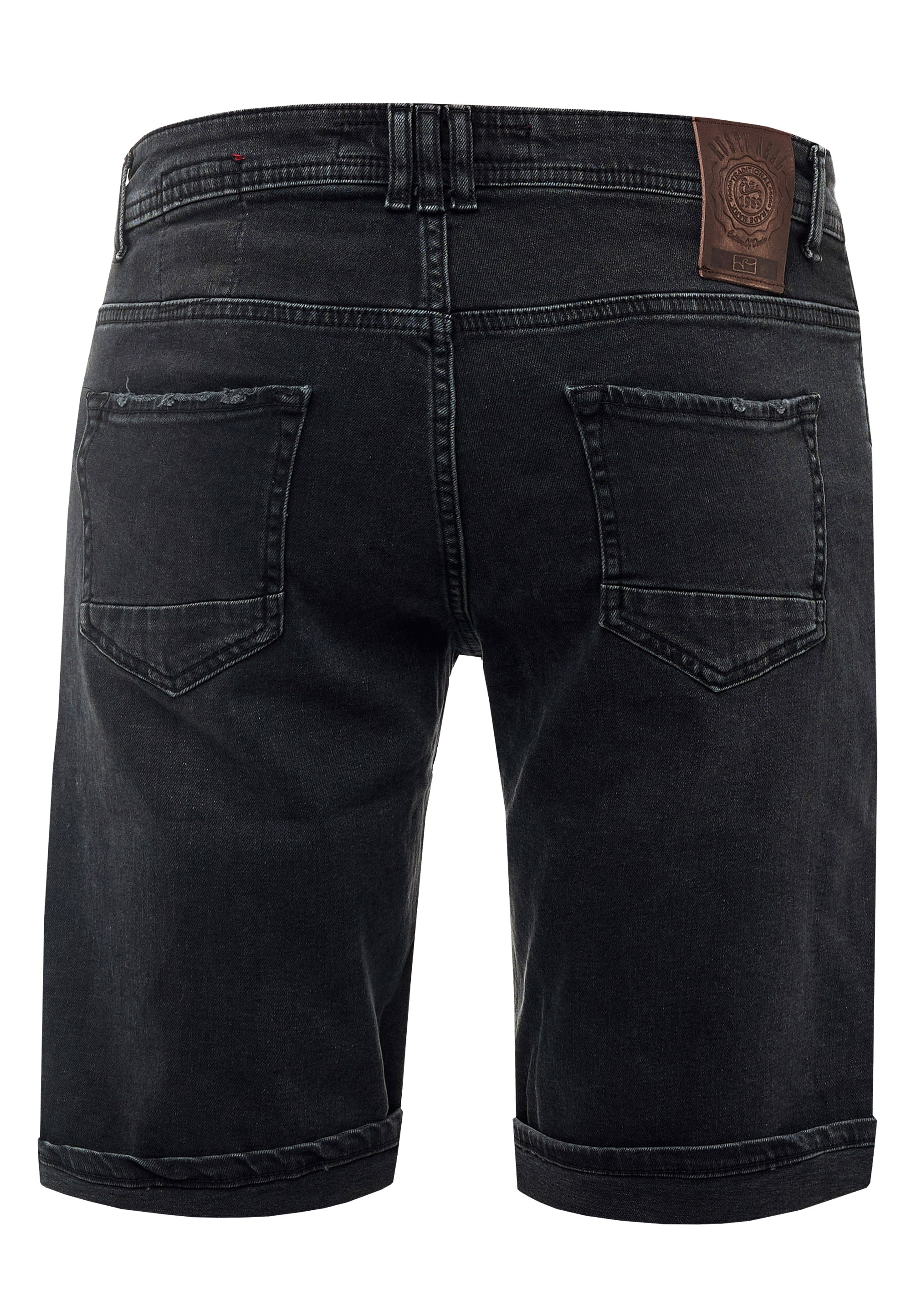 Rusty Neal Shorts »Benson«, mit lässigem Umschlagdetail