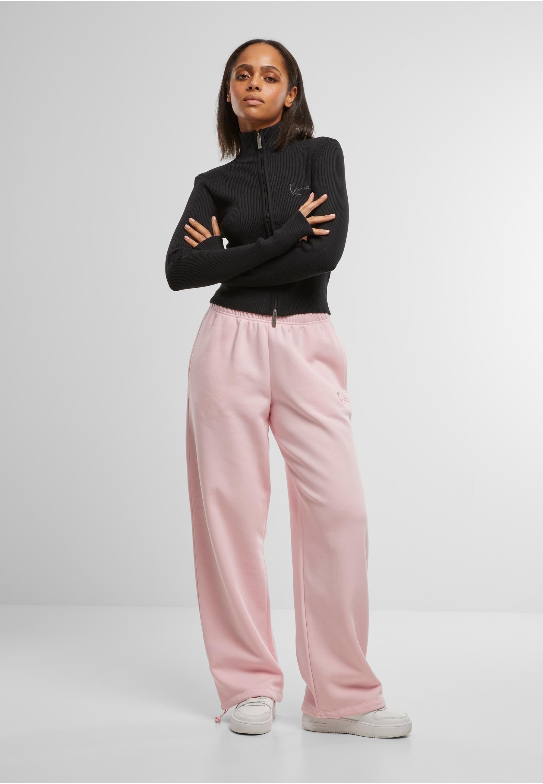 Karl Kani Allwetterjacke »Karl Kani Karl Kani Chest Signature Two-Way Knit Jacket« 1 Stk. tlg. ohne Kapuze