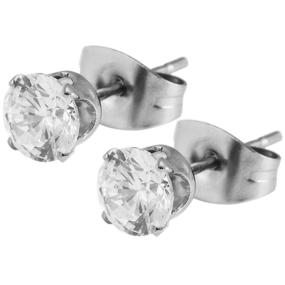 Adelia´s Kettenanhänger »Damen Anhänger aus Edelstahl mit Zirkonia«  Perfekt als Geschenk zum einfach so