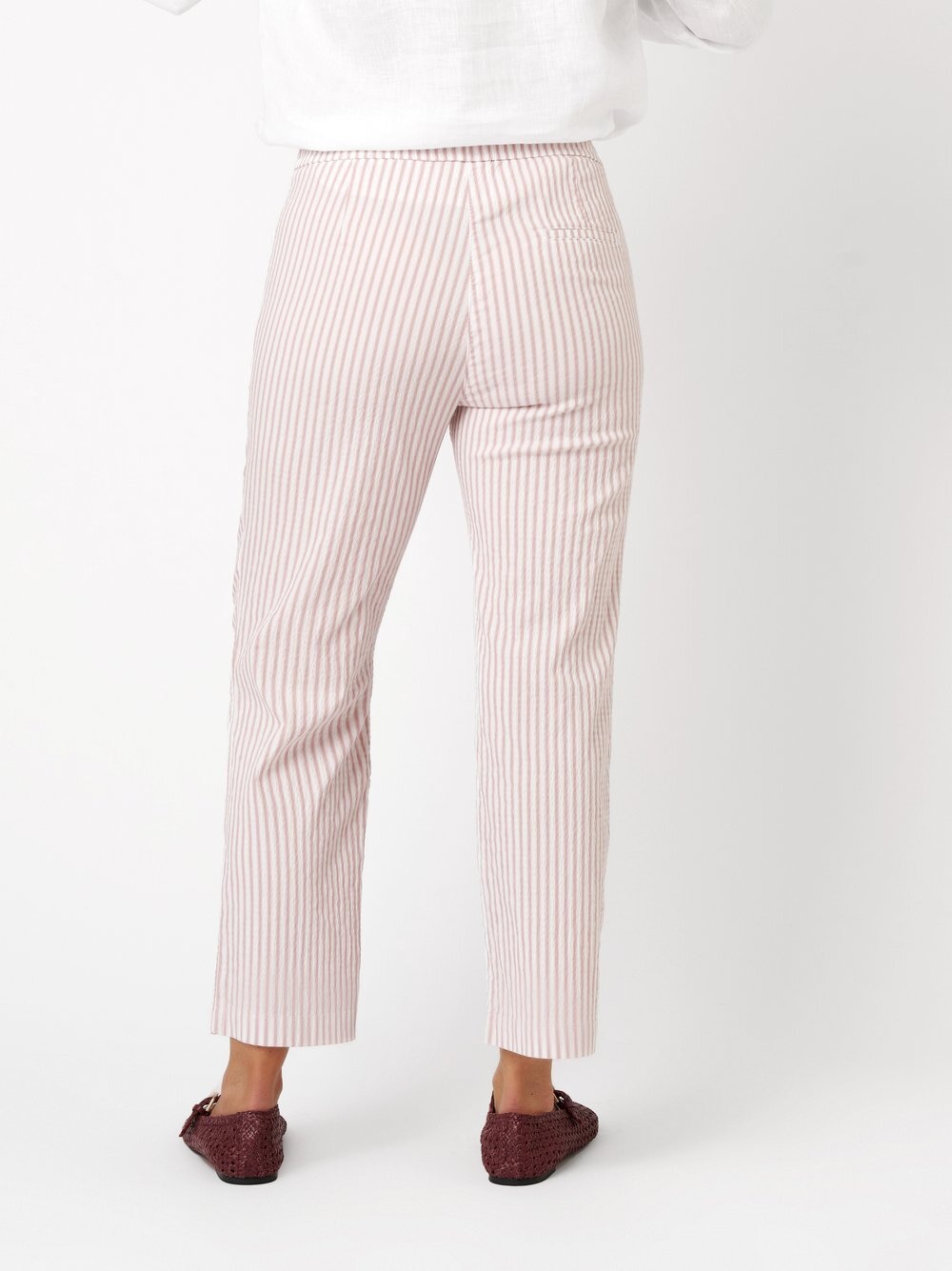 Relaxed Culotte »Scarlet Wide 3/4«  aus Seersucker