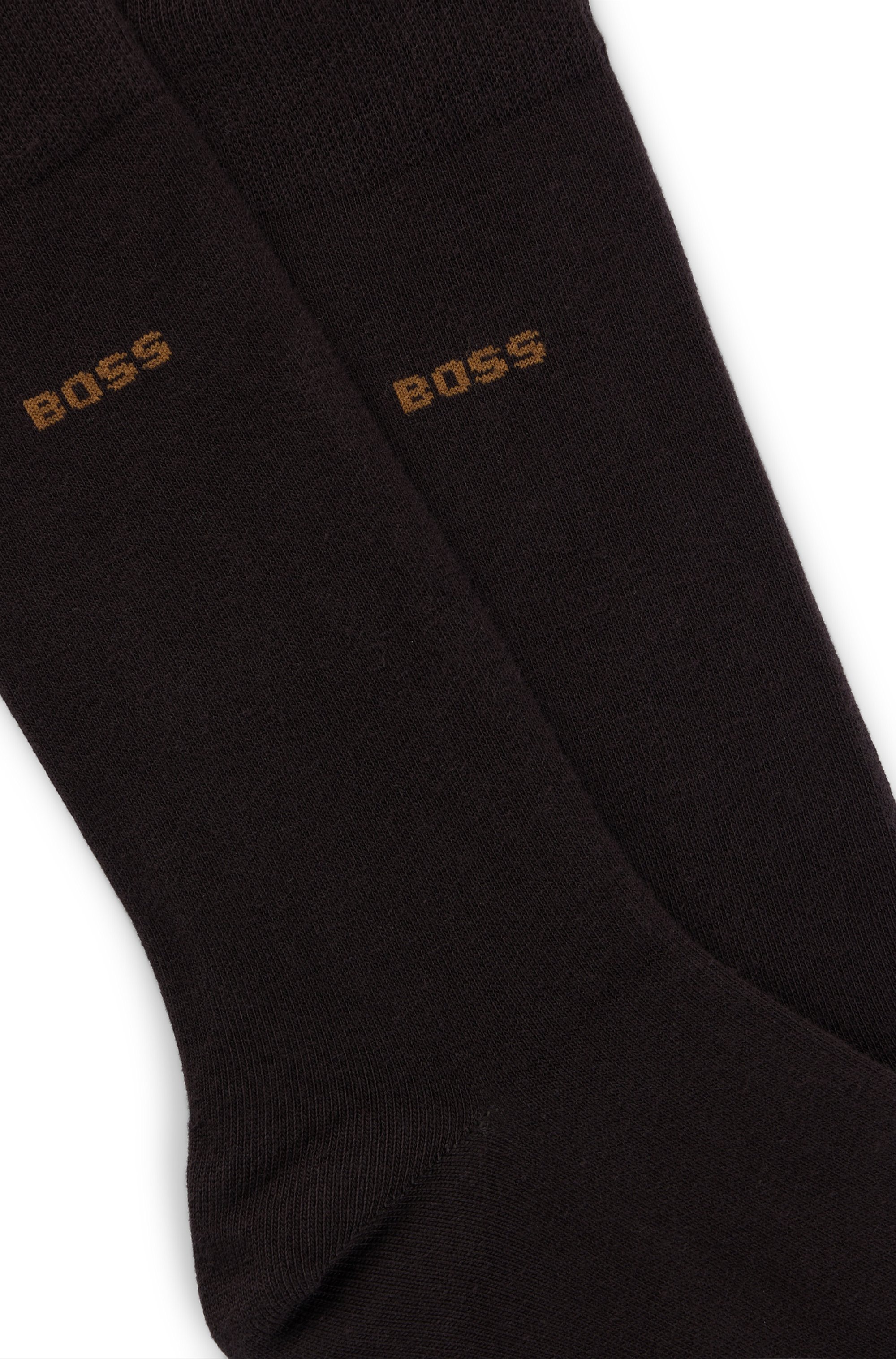 BOSS Businesssocken »2P RS Uni CC«, (Packung, 2 Paar, 2er), mit Markenlogo