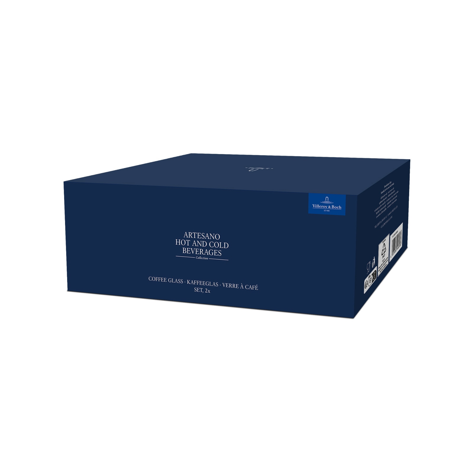 Villeroy & Boch Thermoglas »Kaffeegläser Artesano Hot & Cold 180 ml 2er Set transparent«