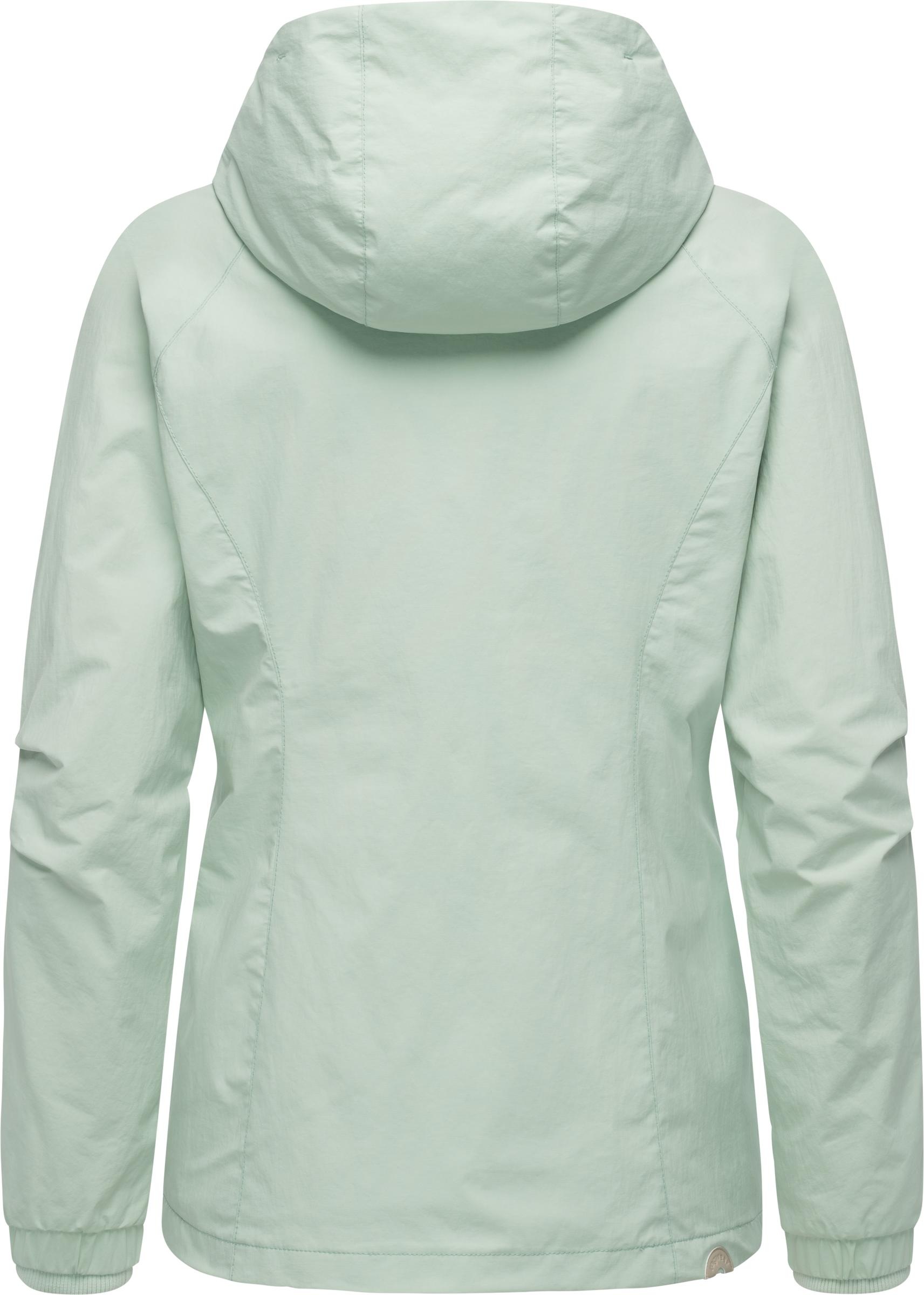 Funktionsjacke RAGWEAR "Dizzea", Damen, Gr. M (38), hellmint, Obermaterial: 100% Nylon; Innenfutter: 100% Polyester, tailliert hüftbedeckend, hoch geschlossener Ausschnitt, Ärmel ohne Ärmelschlitz elastischer Bund mit Windstopper,mit innenliegendem Gummiz 2