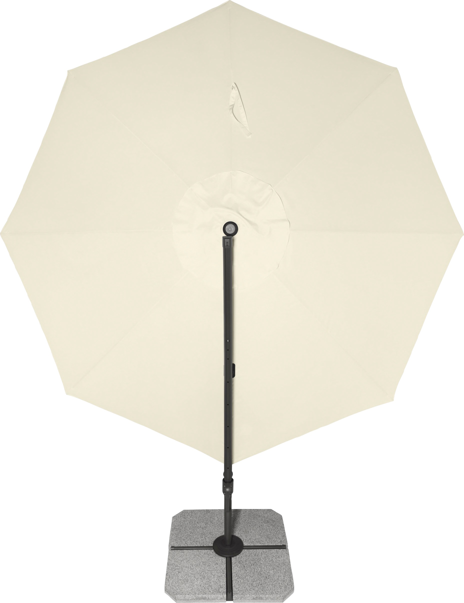 doppler® Ampelschirm, inkl. Schirmständer, ohne Wegeplatten, UV-beständig