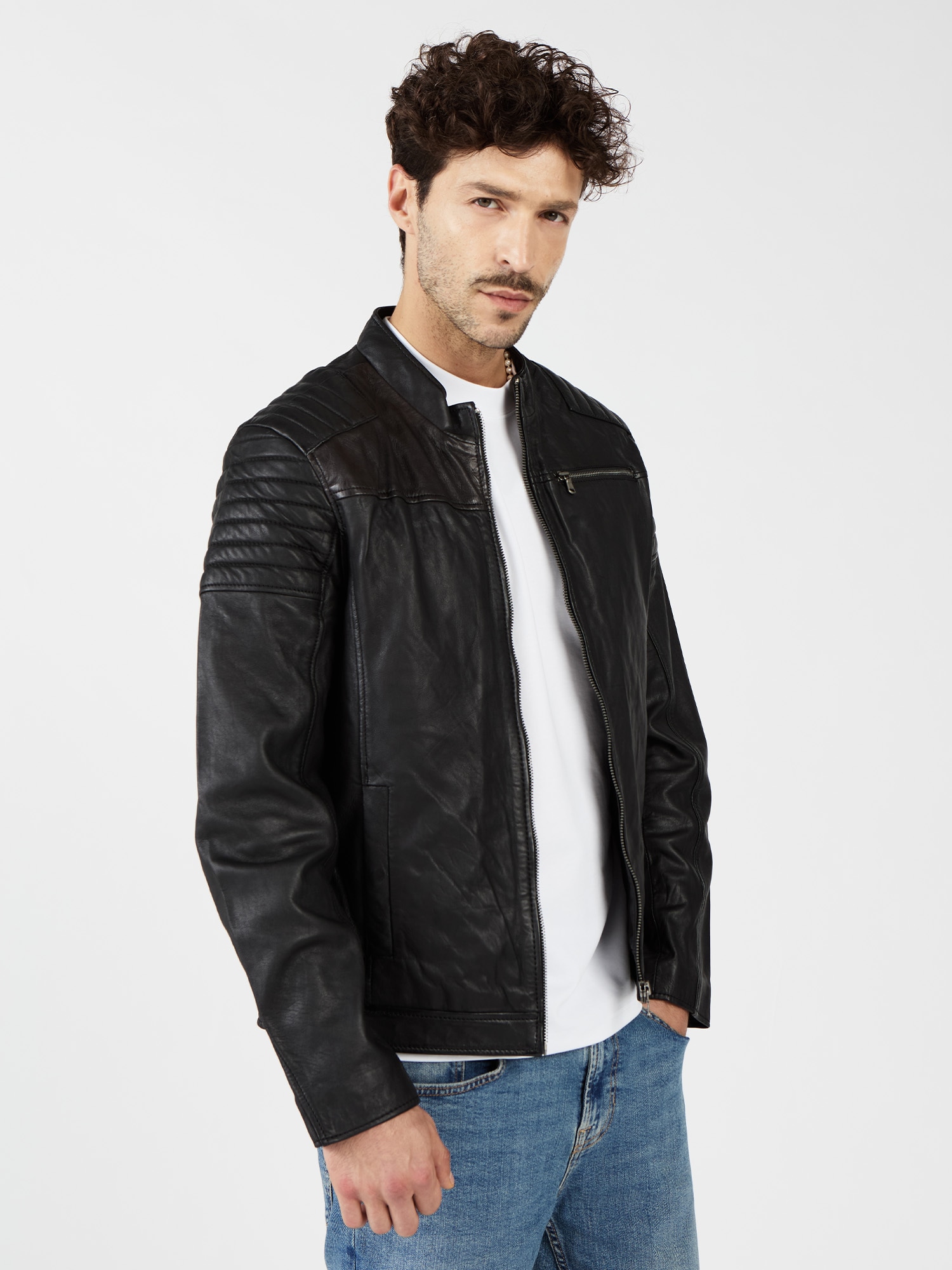 JCC Lederjacke »31020217Ecom«