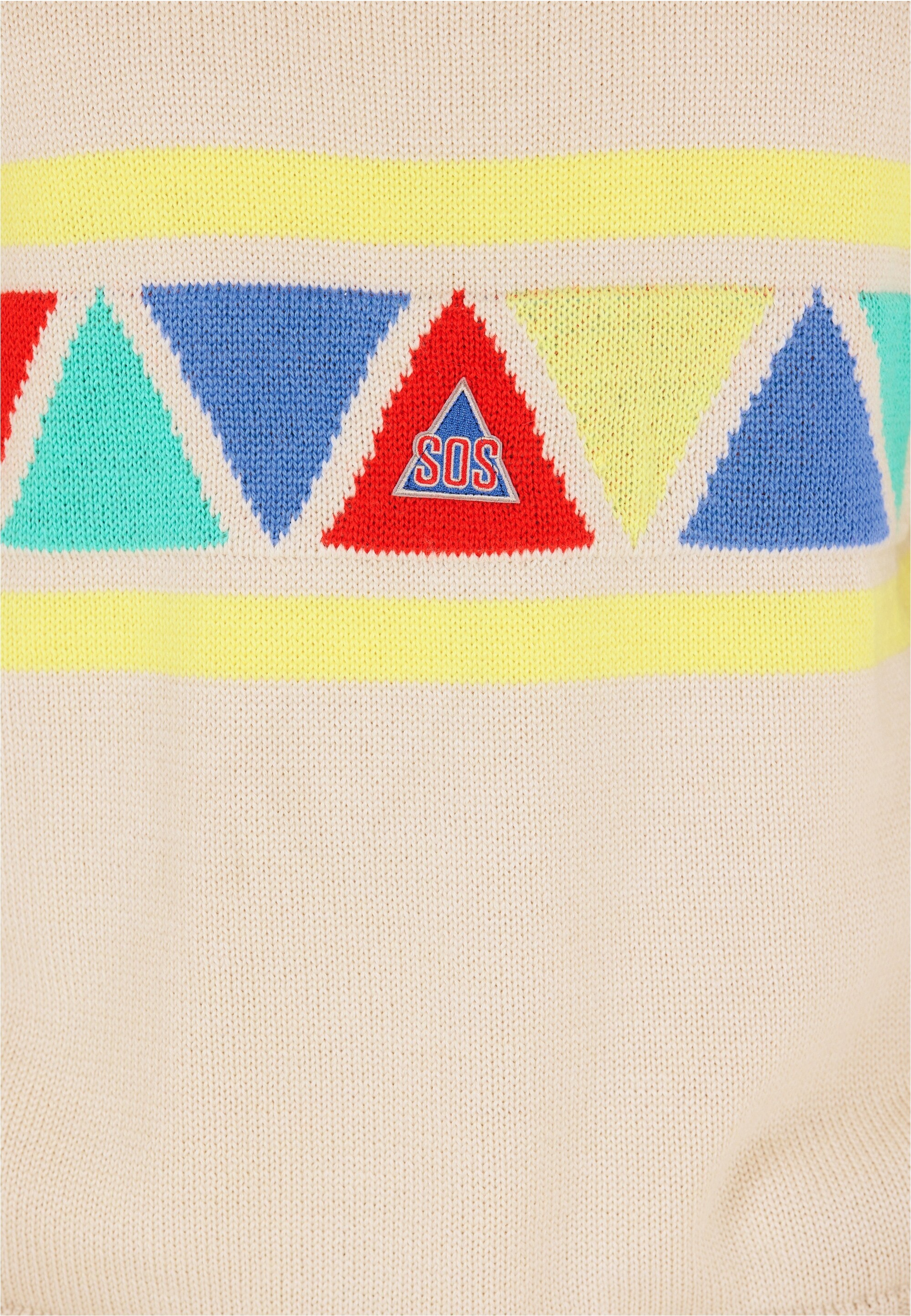 SOS Strickpullover »The Windbreaker«, im kultigen Strick-Look mit Merinowolle