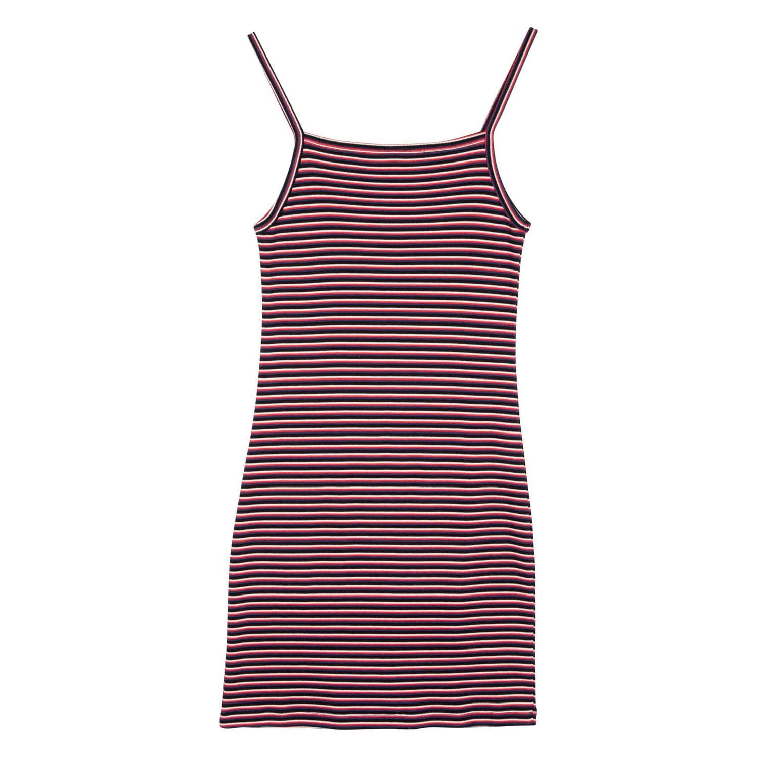 Santa Cruz Trägerkleid »STRIP LOGO EMB DRESS«, (1 tlg.)