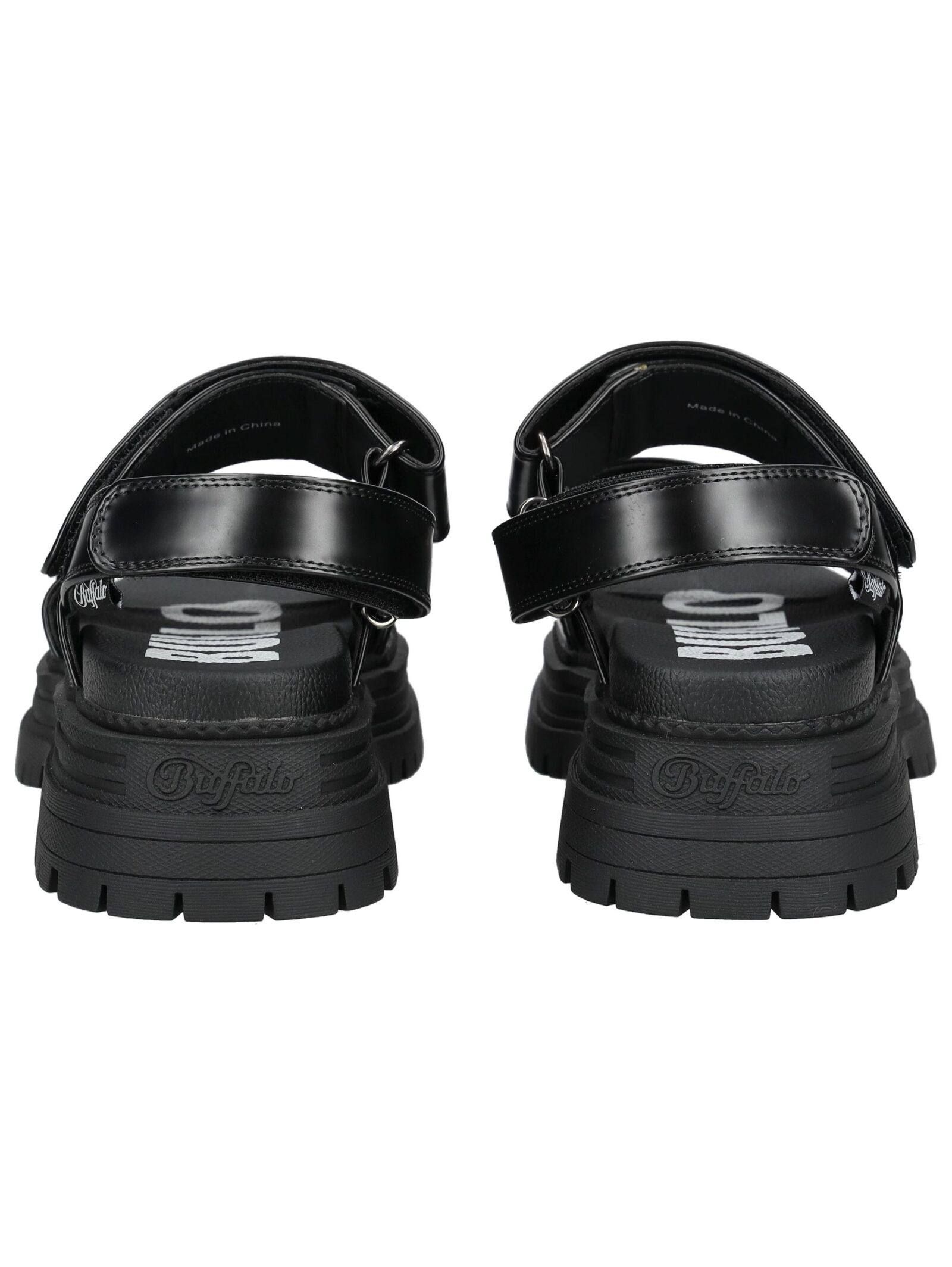 Buffalo Sandals Synthetic Leather Black 38 3