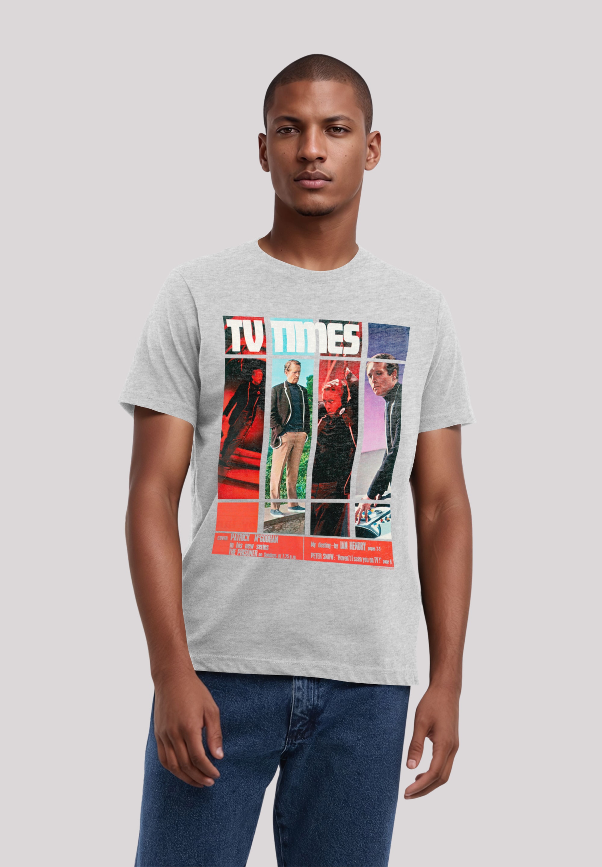 F4NT4STIC T-Shirt "TV Times Patrick McGoohan The Prisoner 1967 Cover", Prem günstig online kaufen