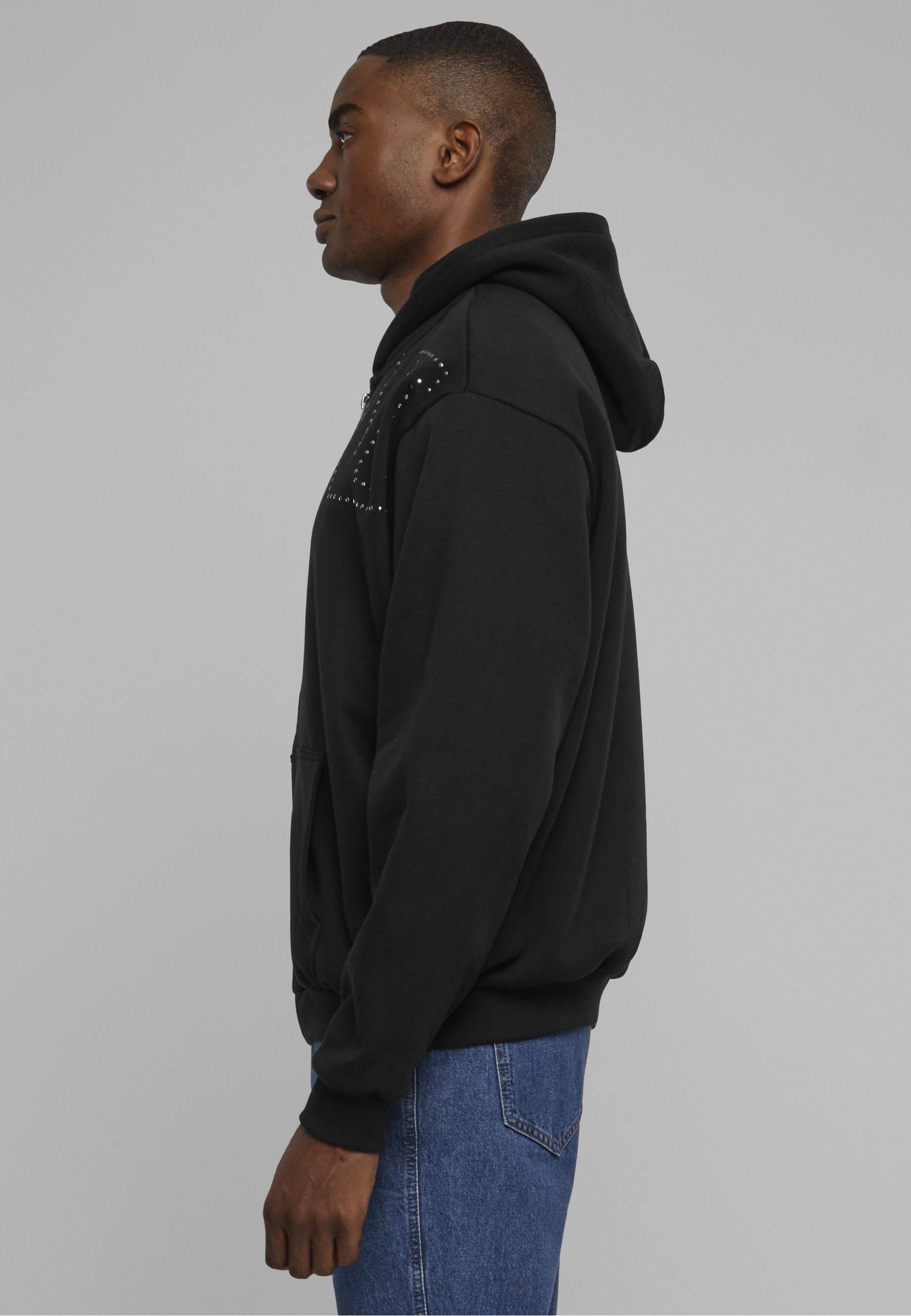Karl Kani Kapuzenpullover »Karl Kani Herren KM234-014-2 KK Studded Retro OS Full Zip Hoodie« 1 tlg.
