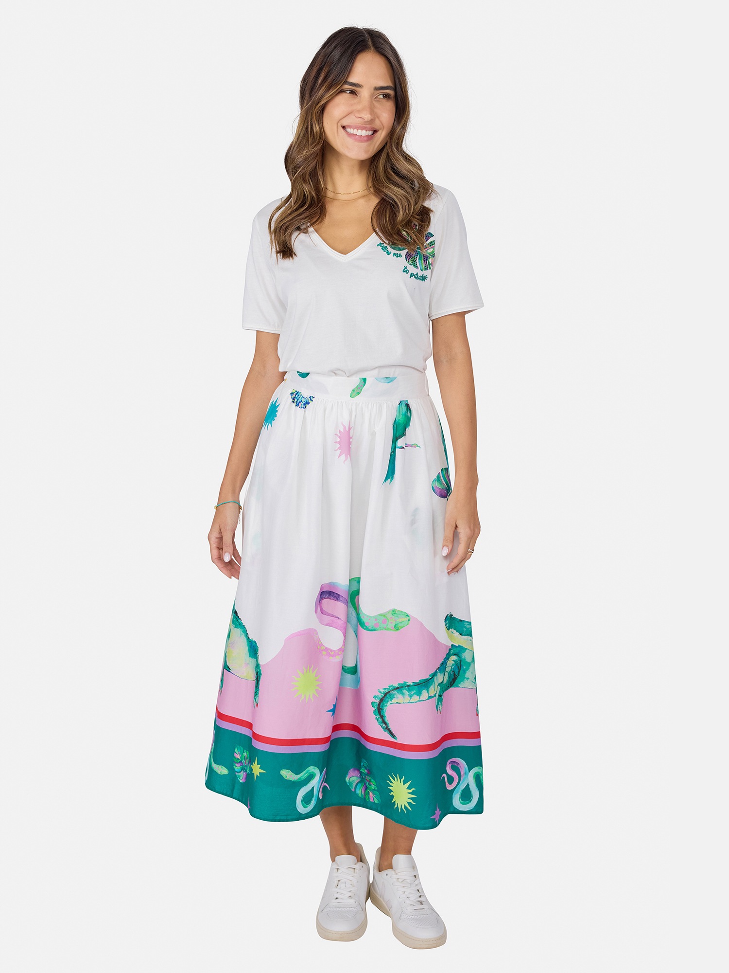 Lieblingsstück Faltenrock "RahelL" aus 100% Baumwolle günstig online kaufen