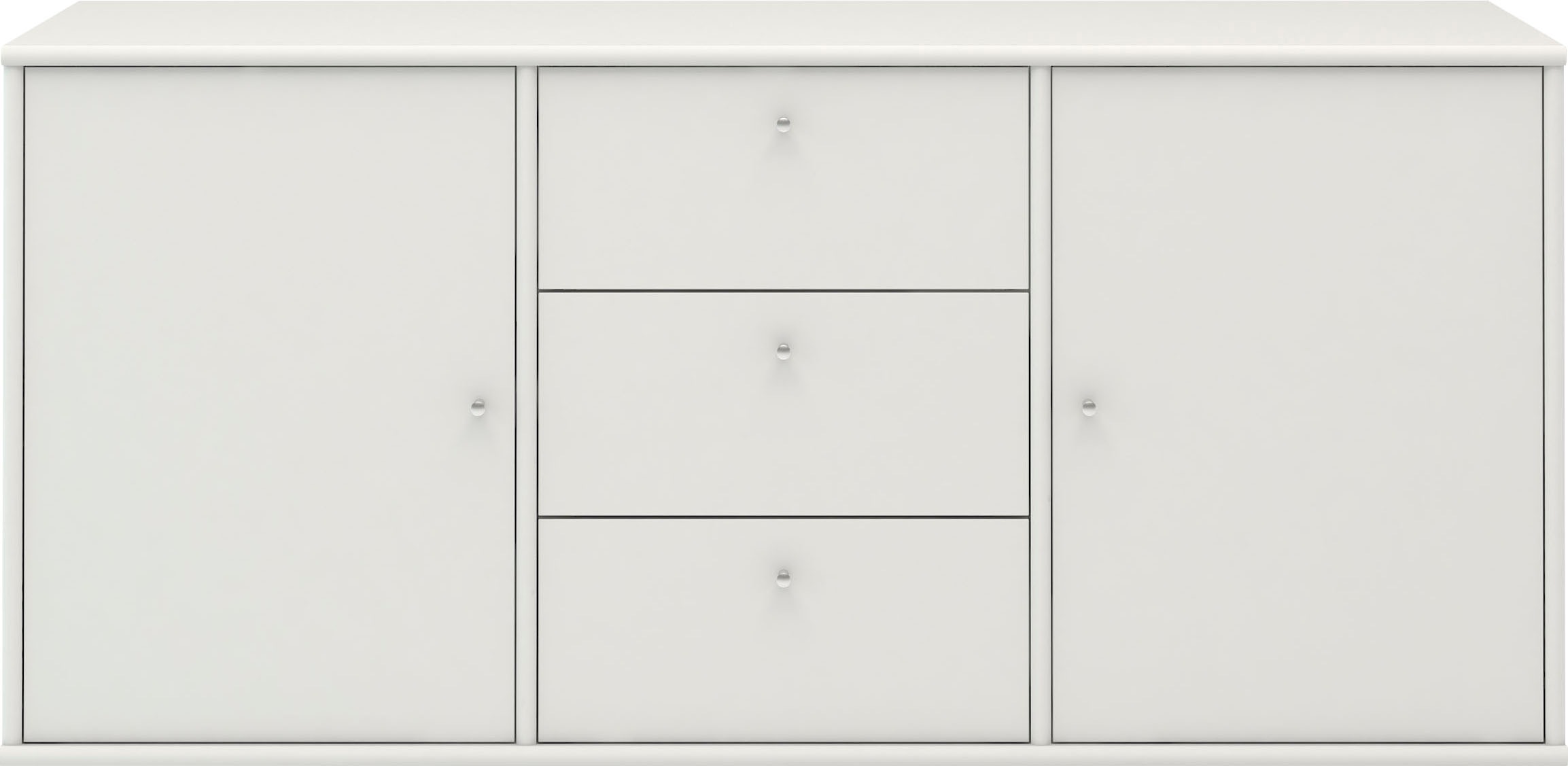 Hammel Furniture Sideboard »Mistral, Hochwertig Schrank, hängend/stehend montierbar«, mit Türen und Schubladen, B: 133 cm, anpassungsbar Designmöbel