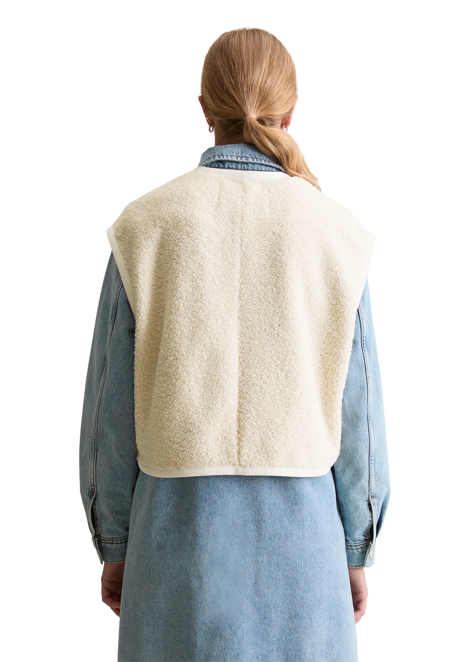 Marc O'Polo DENIM Sweatjacke »aus recyceltem Polyester«