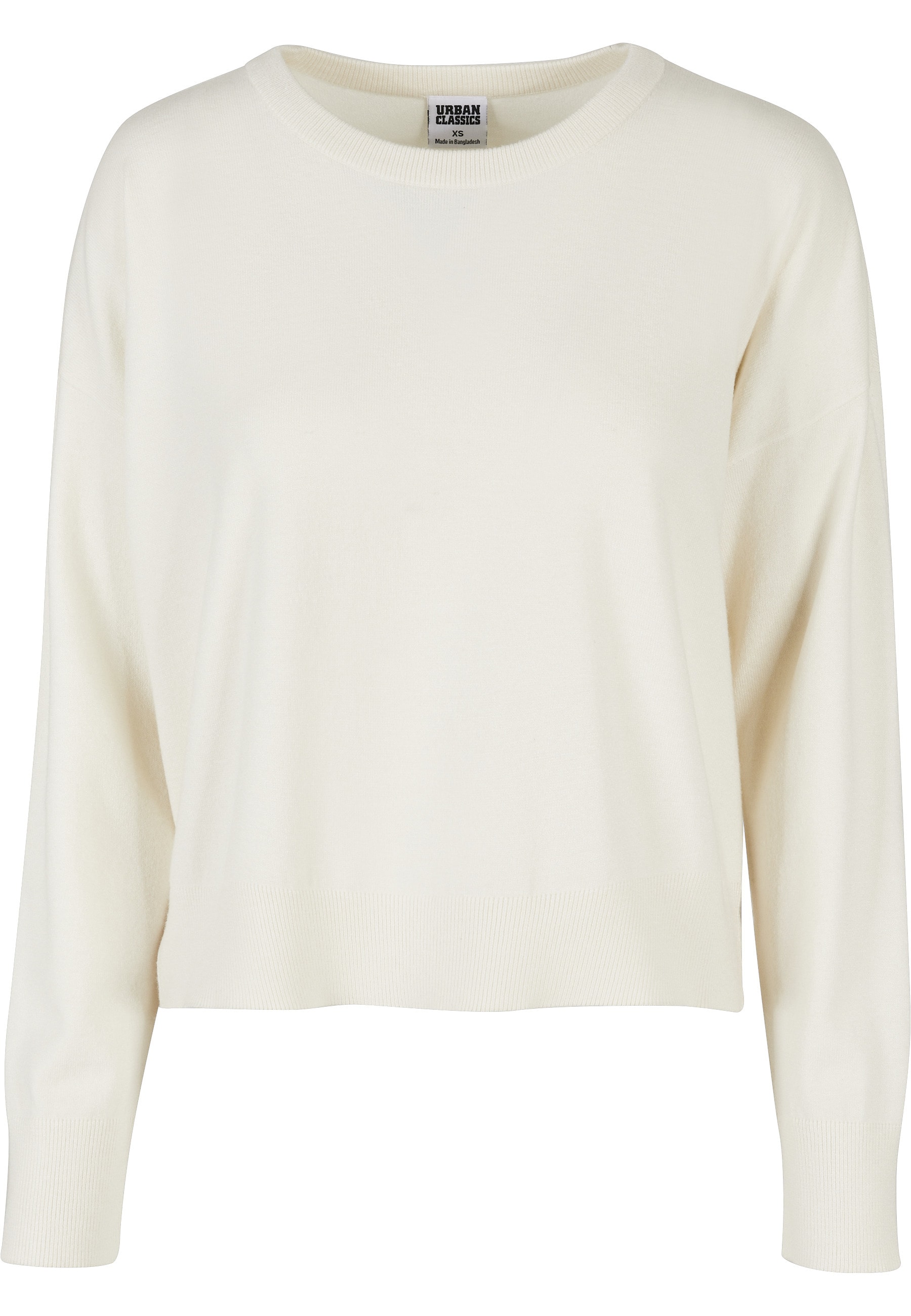 URBAN CLASSICS Sweater "Urban Classics Damen Ladies Eco Viscose Oversized Basic Sweater", 1 Stk.