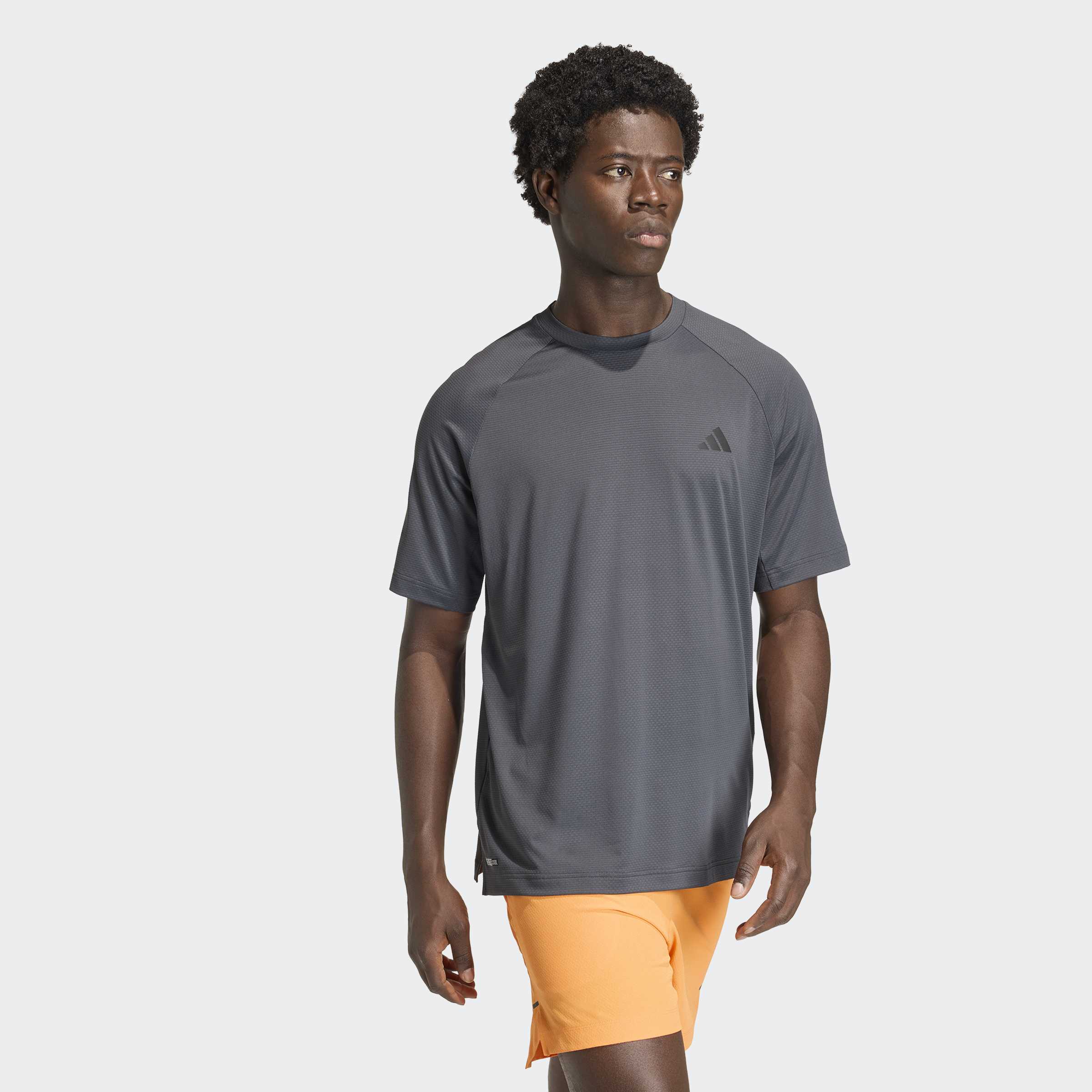 adidas Performance T-Shirt "TECHESS TEE" sportlicher Stil, mit Rundhalsausschnitt, Kurzarm, normale Länge
