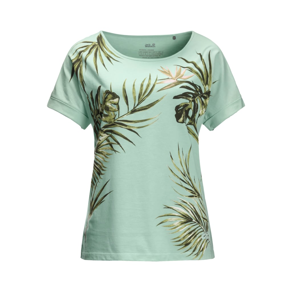 Jack Wolfskin Rundhalsshirt »TROPICAL LEAF T W«