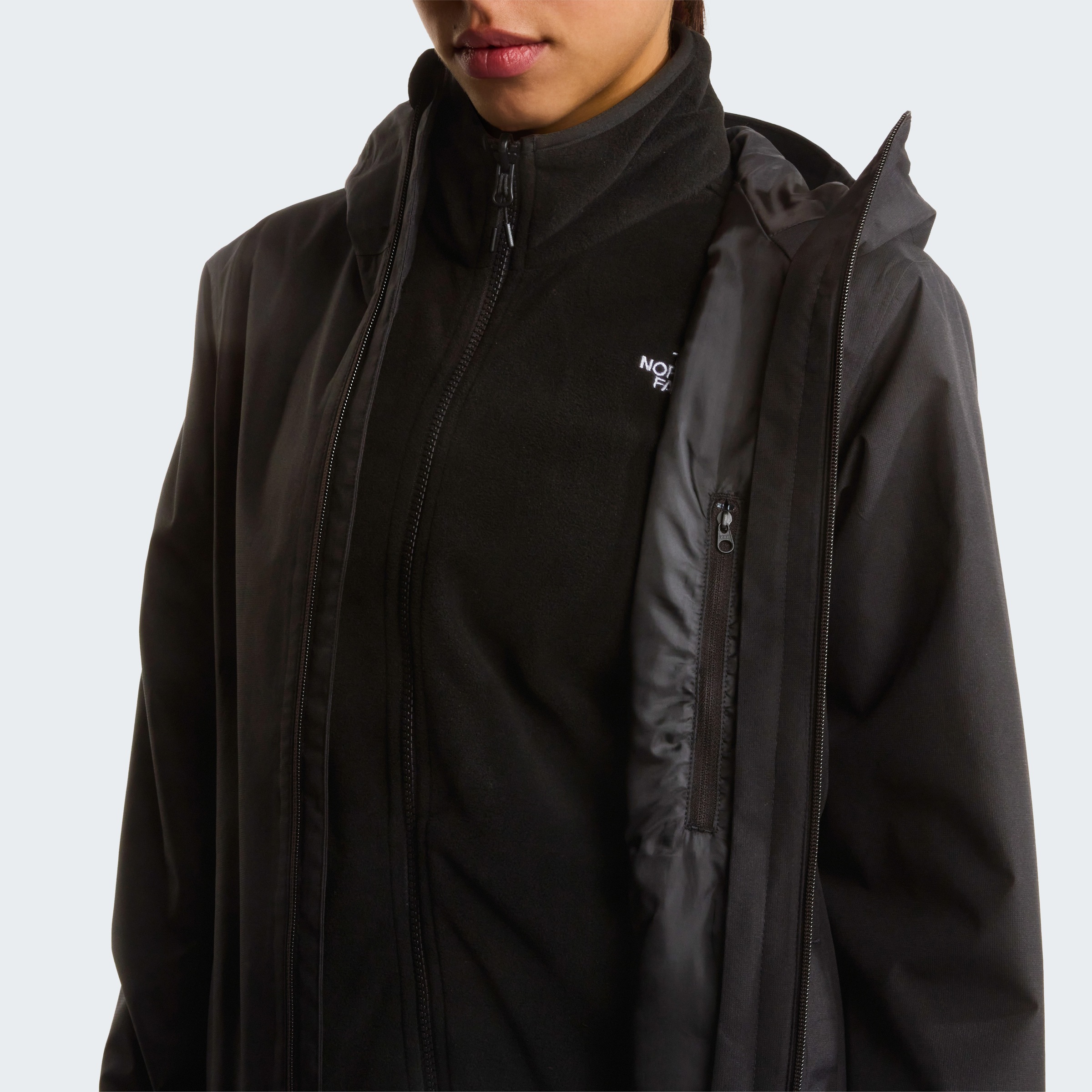 The North Face Funktionsjacke »W QUEST MONO TRICLIMATE« 1 Stk. tlg. 3-in-1 Funktion, wetterfest, atmungsaktiv