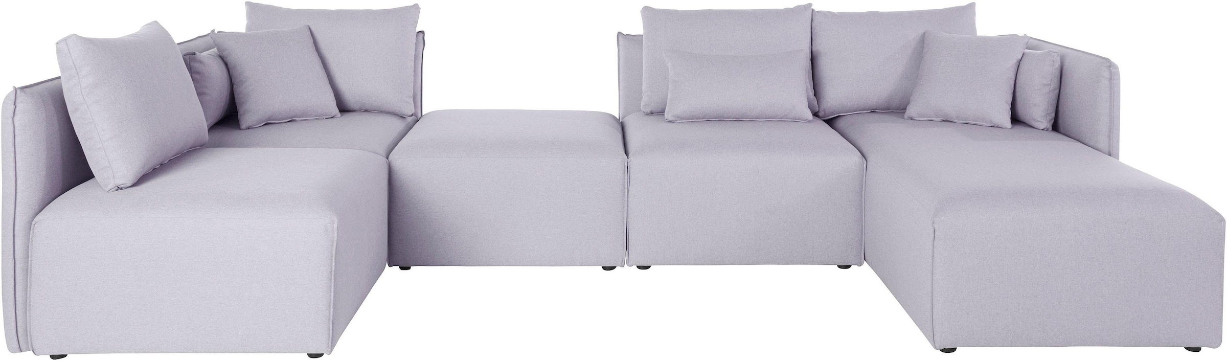 OTTO home Wohnlandschaft "Nöre U-Form" 5 Teile, in vielen Bezugsqualitäten günstig online kaufen