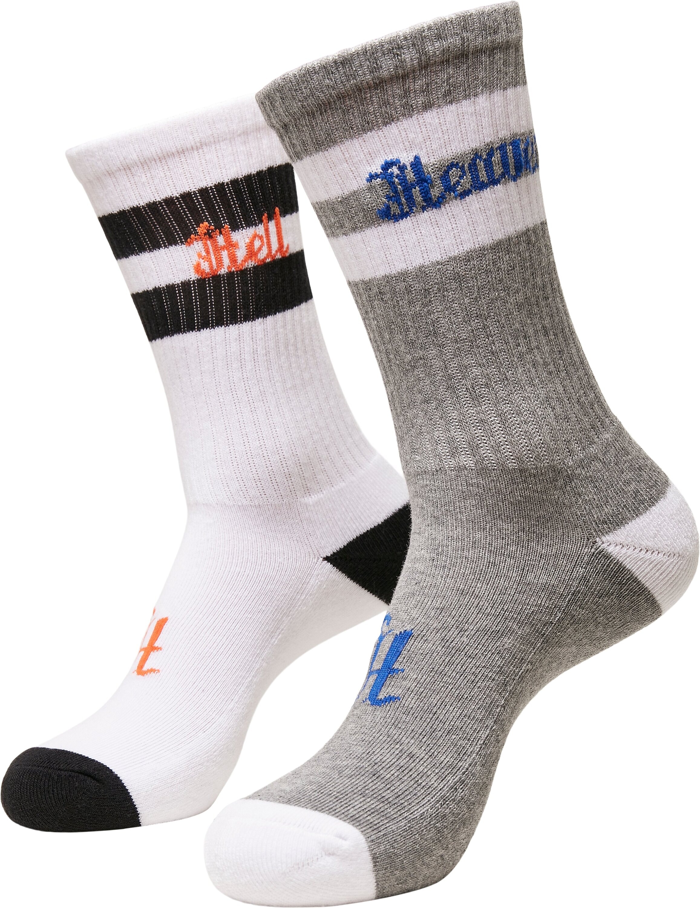 MisterTee Basicsocken "MisterTee Unisex Heaven Hell Socks 2-Pack", (1 Paar)