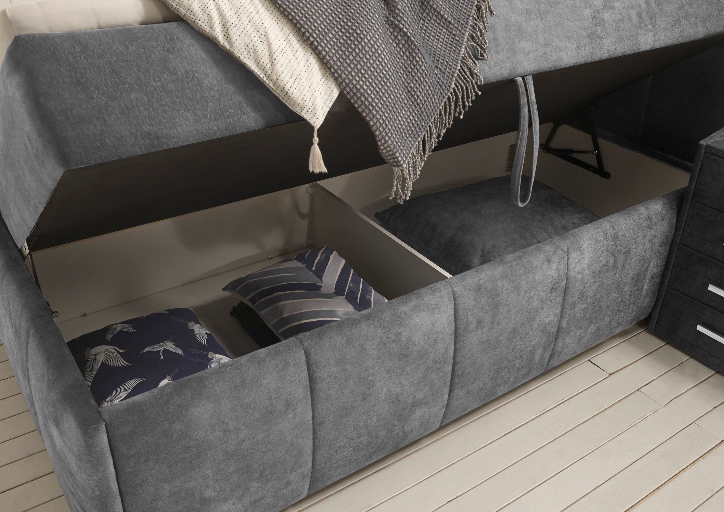 ED EXCITING DESIGN Boxbett »Avidano«, inkl. zwei Bettkästen
