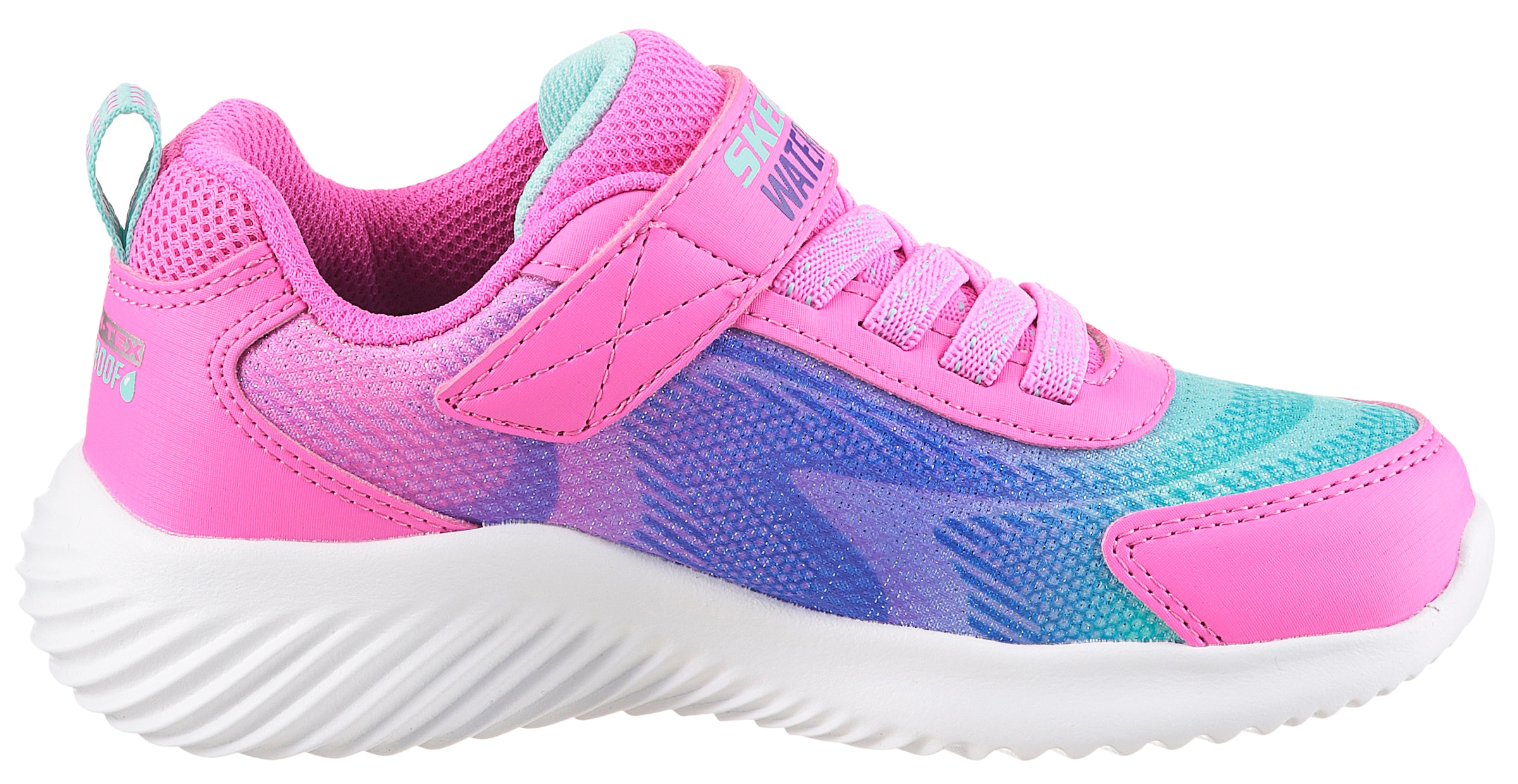 Skechers Sneaker »BOUNDER«, Freizeitschuh, wasserabweisend, Größenschablone zum Download