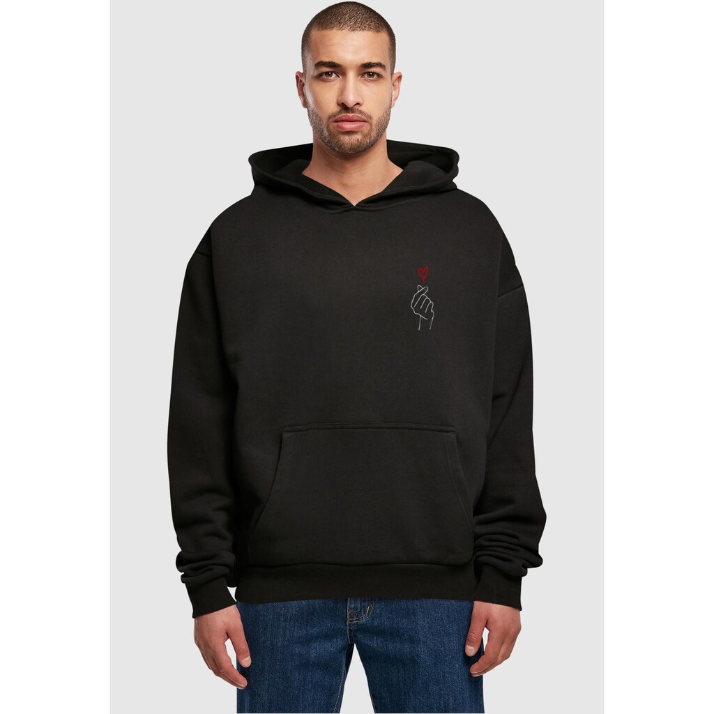 Merchcode Kapuzensweatshirt »Merchcode Herren K Heart Ultra Heavy Hoody«, (1 tlg.)