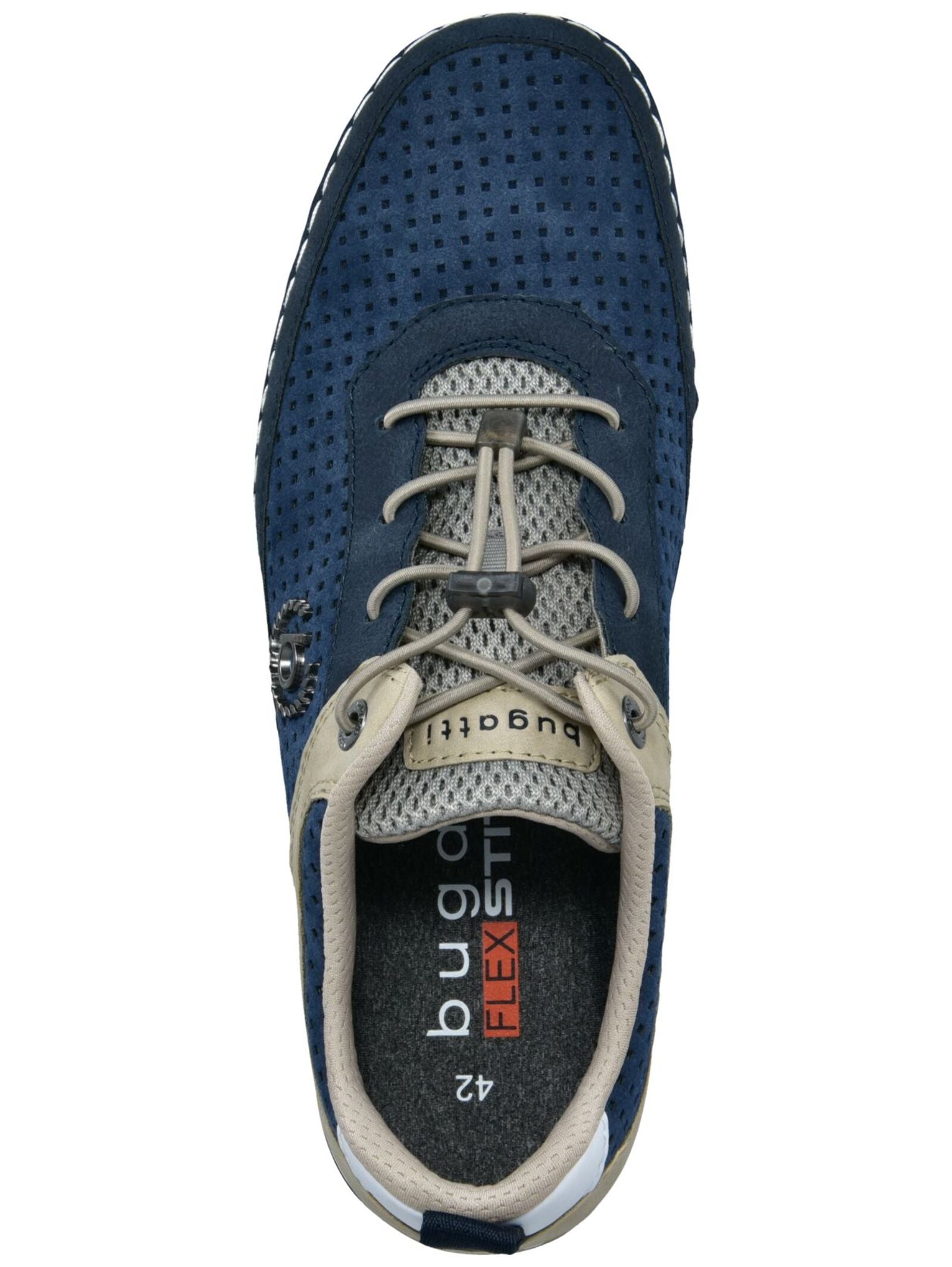 bugatti Schnürschuh »bugatti Halbschuhe Lederimitat«